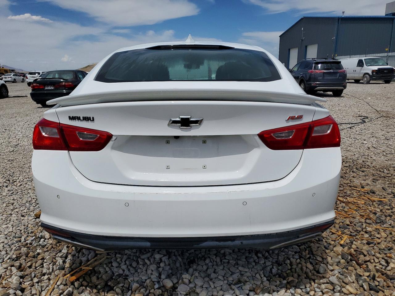 2021 Chevrolet Malibu Rs White vin: 1G1ZG5ST6MF008185