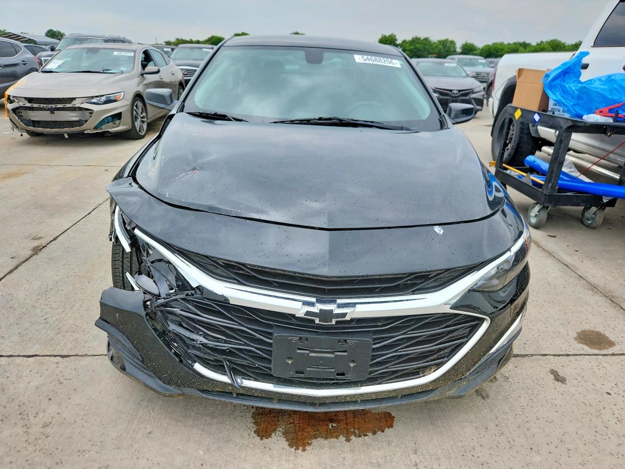 2020 Chevrolet Malibu Rs Black vin: 1G1ZG5ST9LF132787