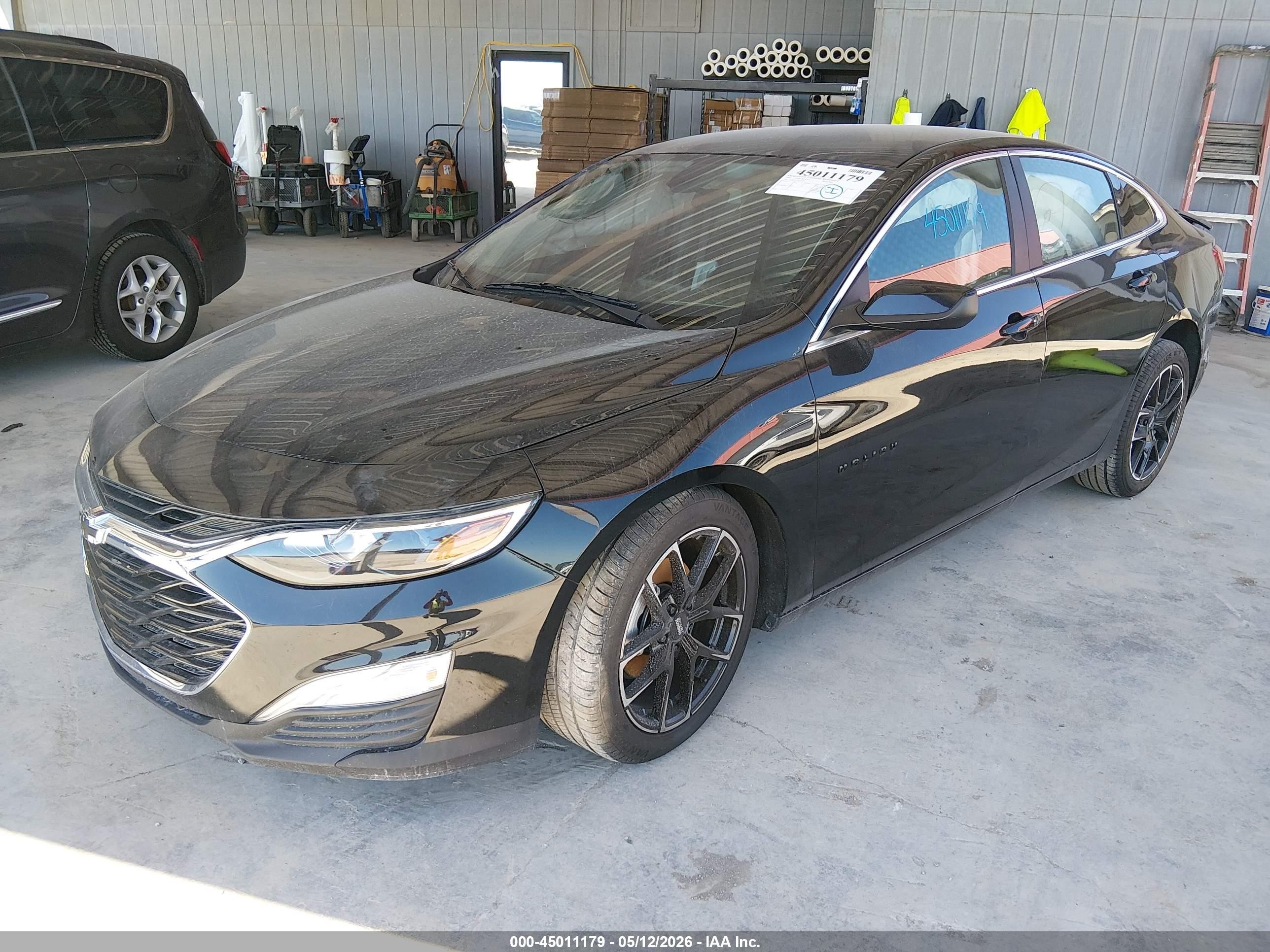 2020 Chevrolet Malibu Fwd Rs Черный vin: 1G1ZG5STXLF149274