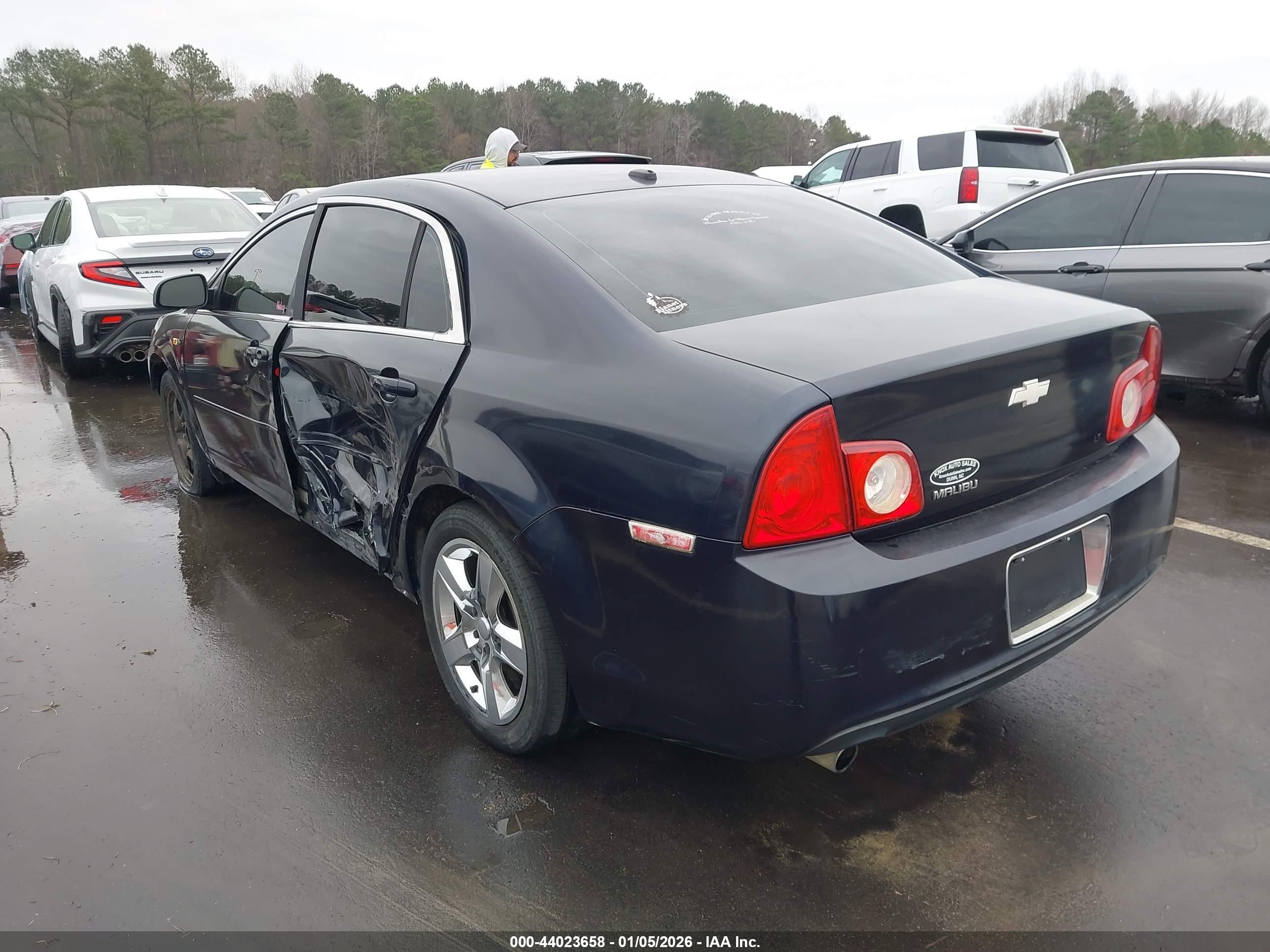 2008 Chevrolet Malibu Lt Dark Blue vin: 1G1ZH57B08F159641