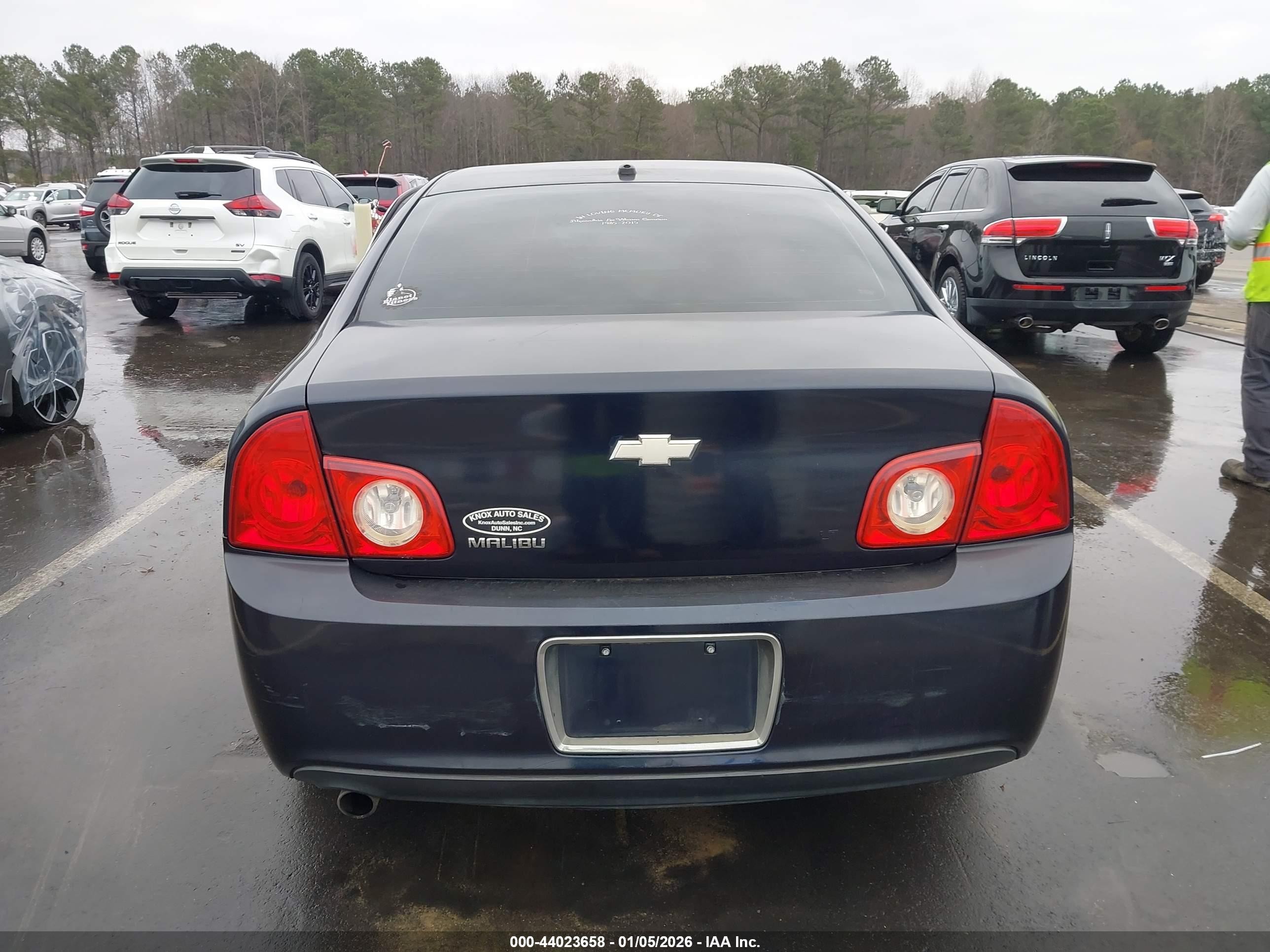 2008 Chevrolet Malibu Lt Dark Blue vin: 1G1ZH57B08F159641