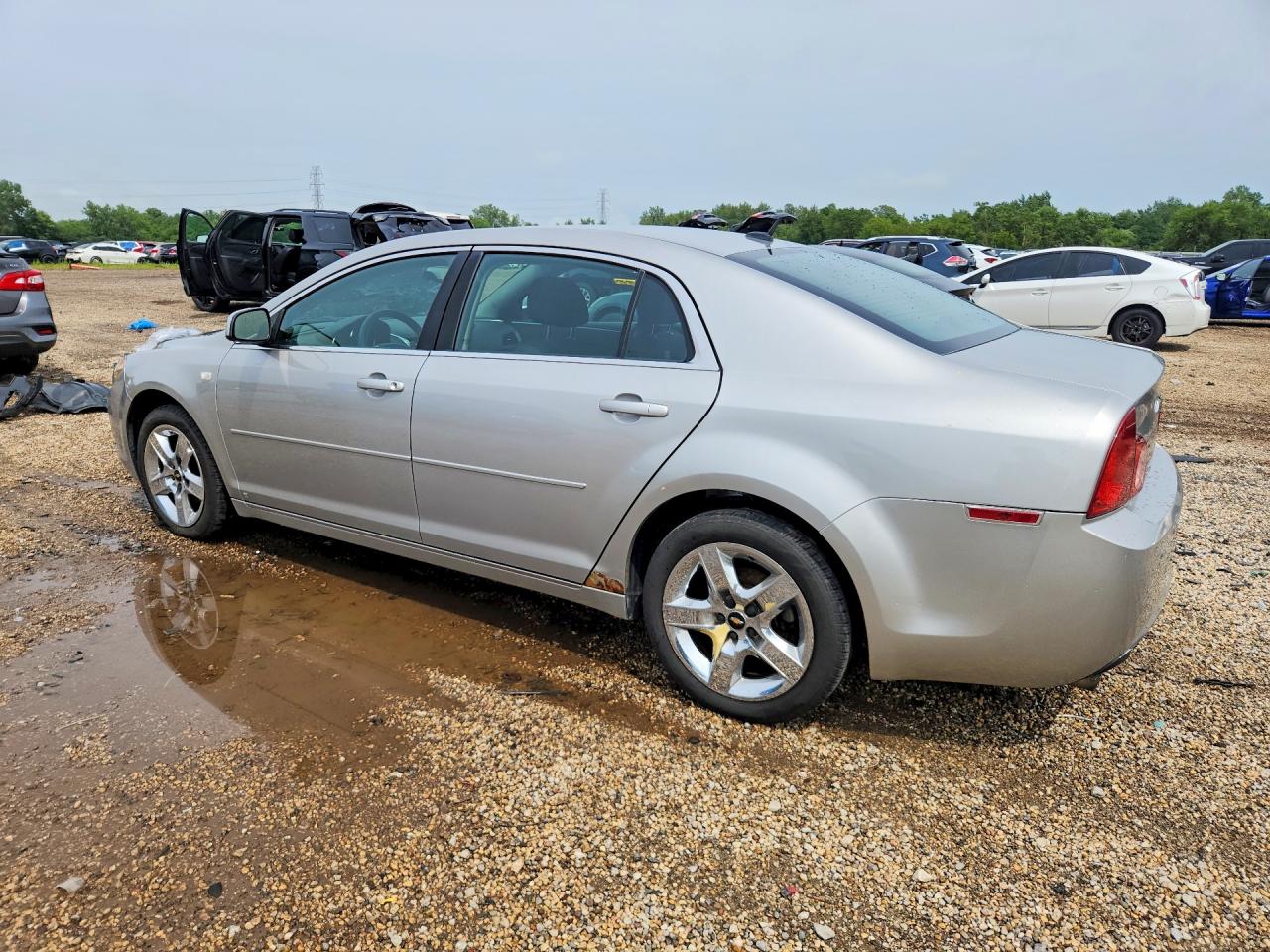 2008 Chevrolet Malibu 1lt Silver vin: 1G1ZH57B08F223578