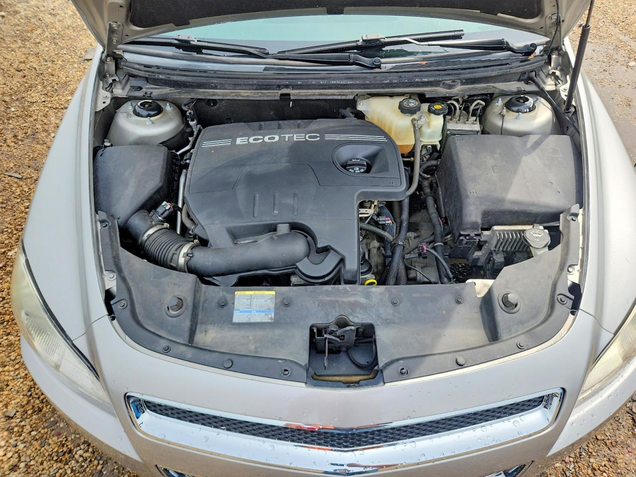 2008 Chevrolet Malibu 1lt Silver vin: 1G1ZH57B08F223578