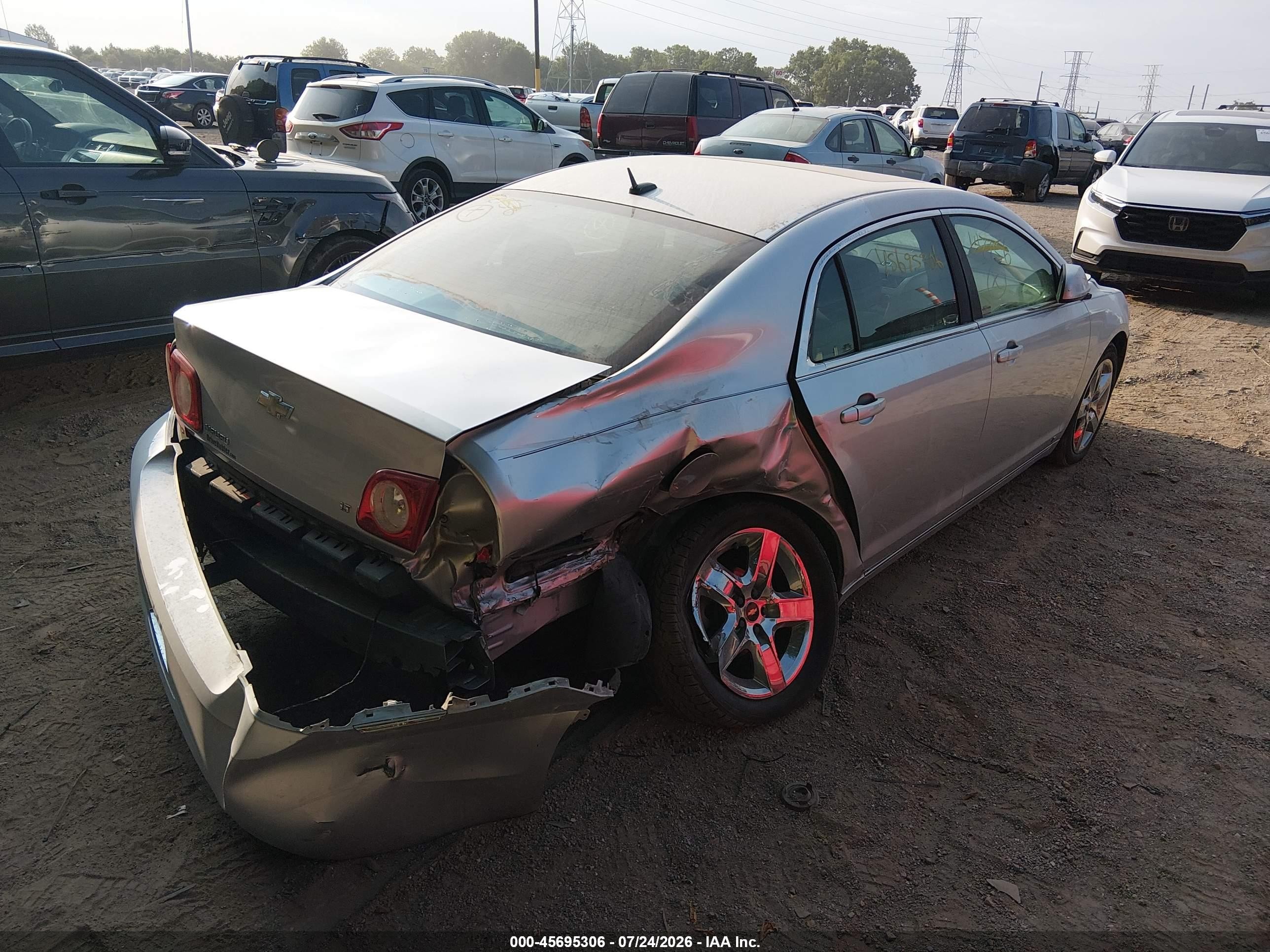 2009 Chevrolet Malibu Lt Серебряный vin: 1G1ZH57B094142156