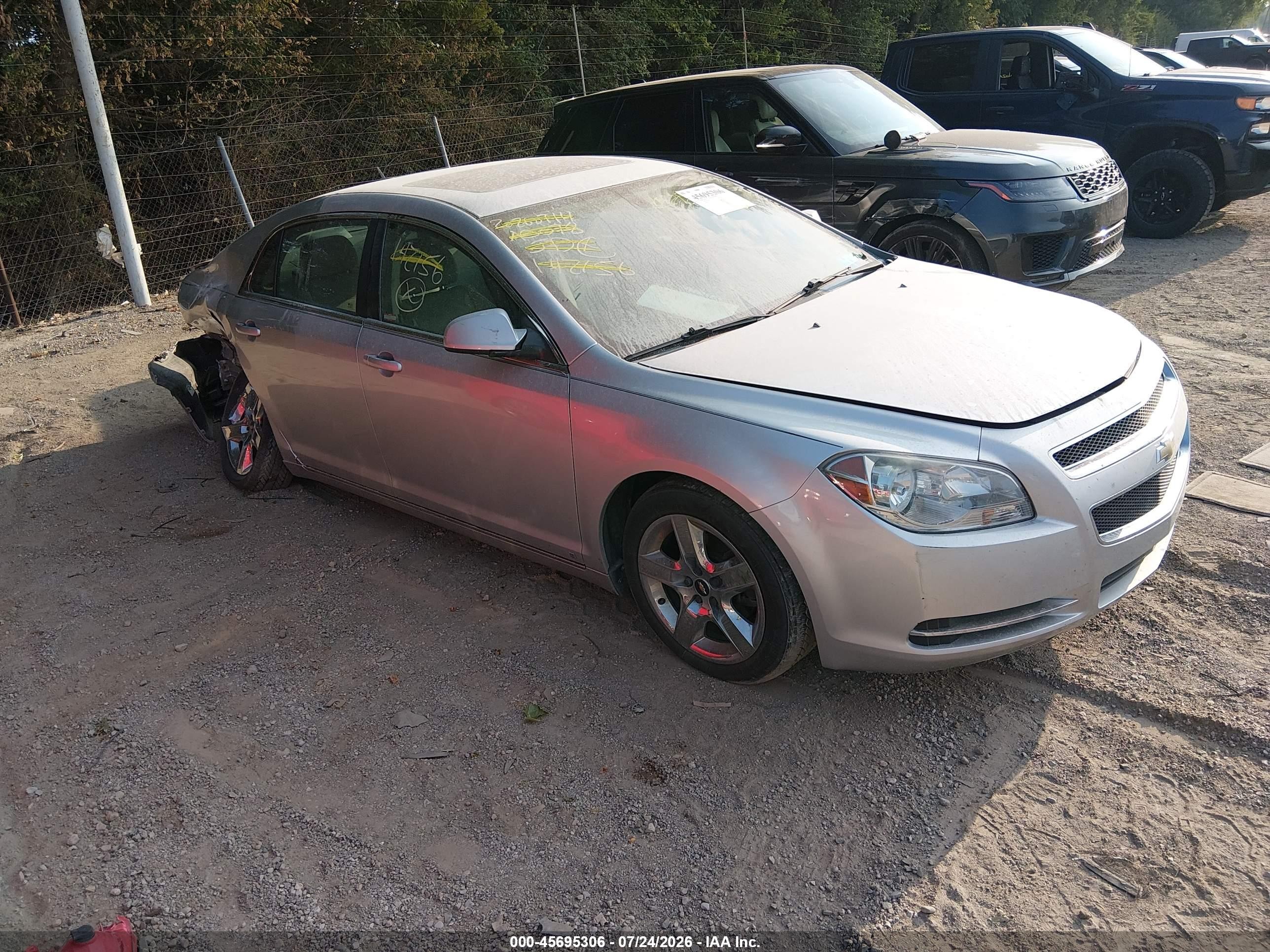 2009 Chevrolet Malibu Lt Серебряный vin: 1G1ZH57B094142156