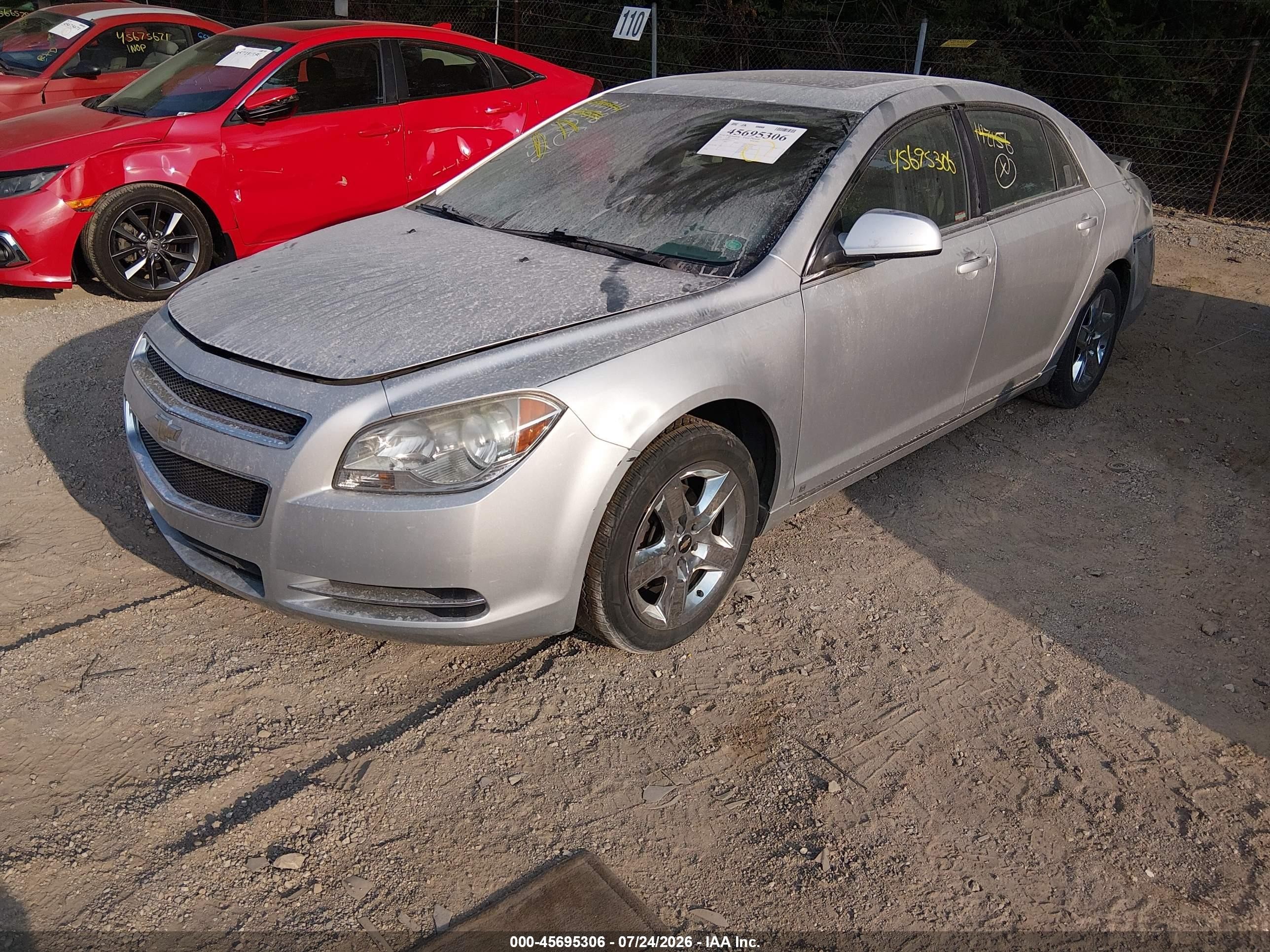 2009 Chevrolet Malibu Lt Серебряный vin: 1G1ZH57B094142156