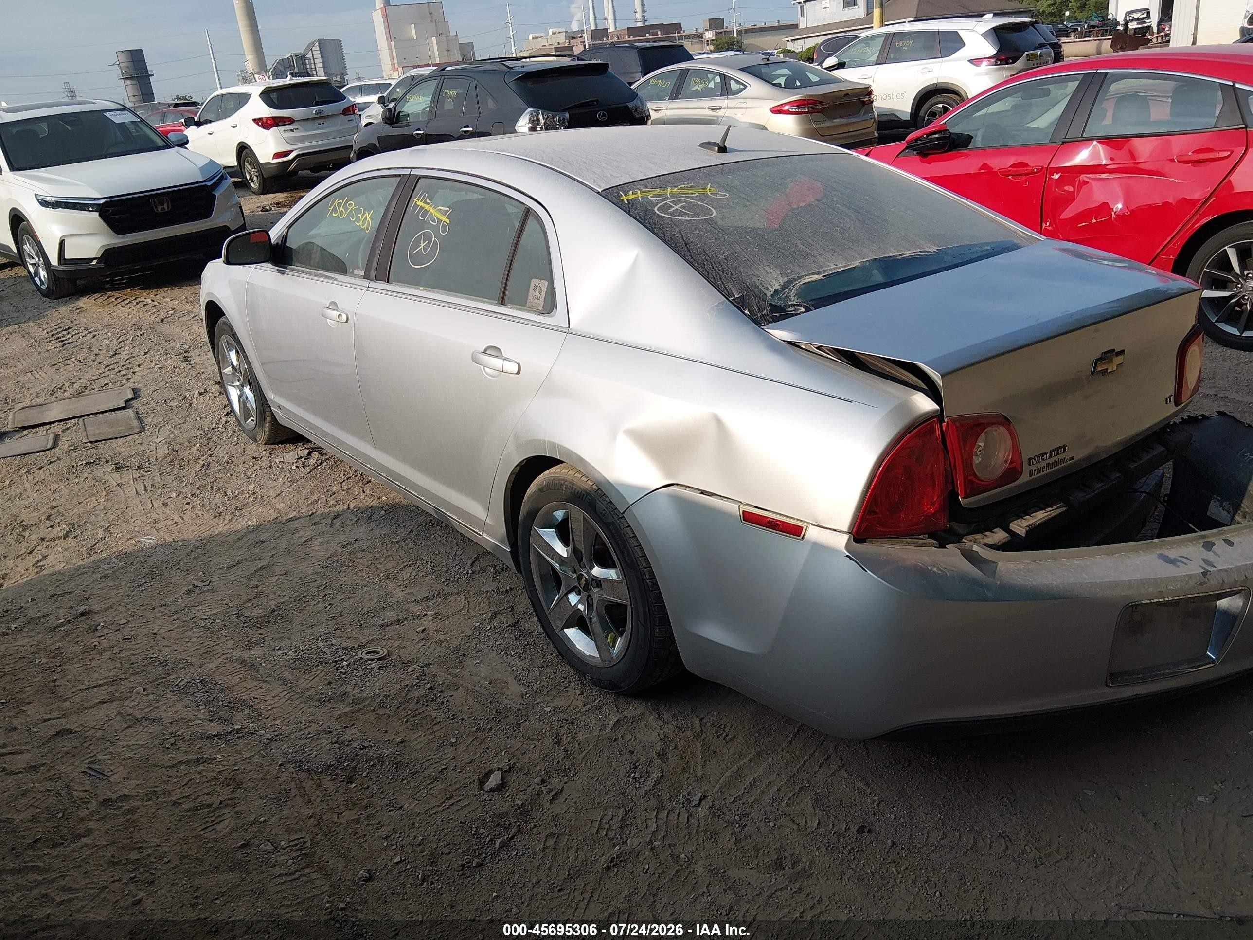 2009 Chevrolet Malibu Lt Серебряный vin: 1G1ZH57B094142156