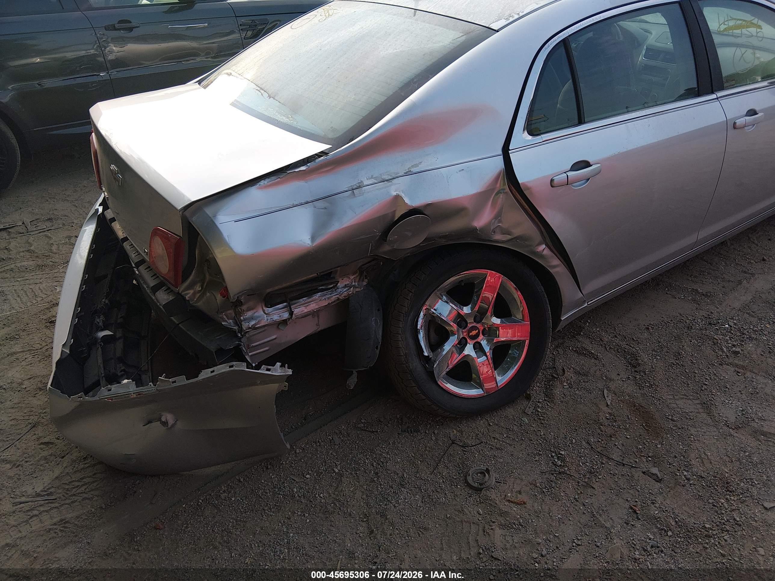 2009 Chevrolet Malibu Lt Серебряный vin: 1G1ZH57B094142156