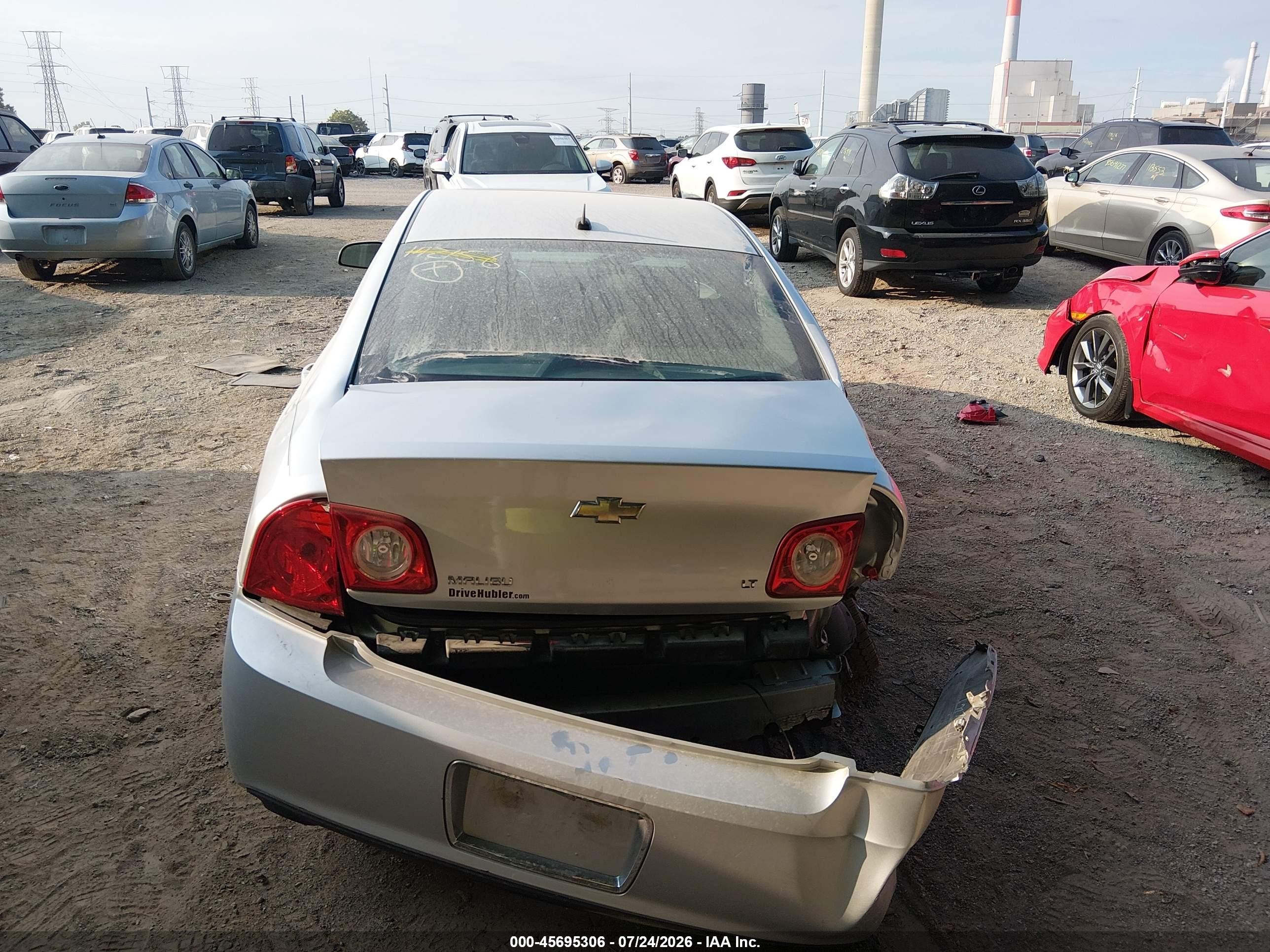 2009 Chevrolet Malibu Lt Серебряный vin: 1G1ZH57B094142156