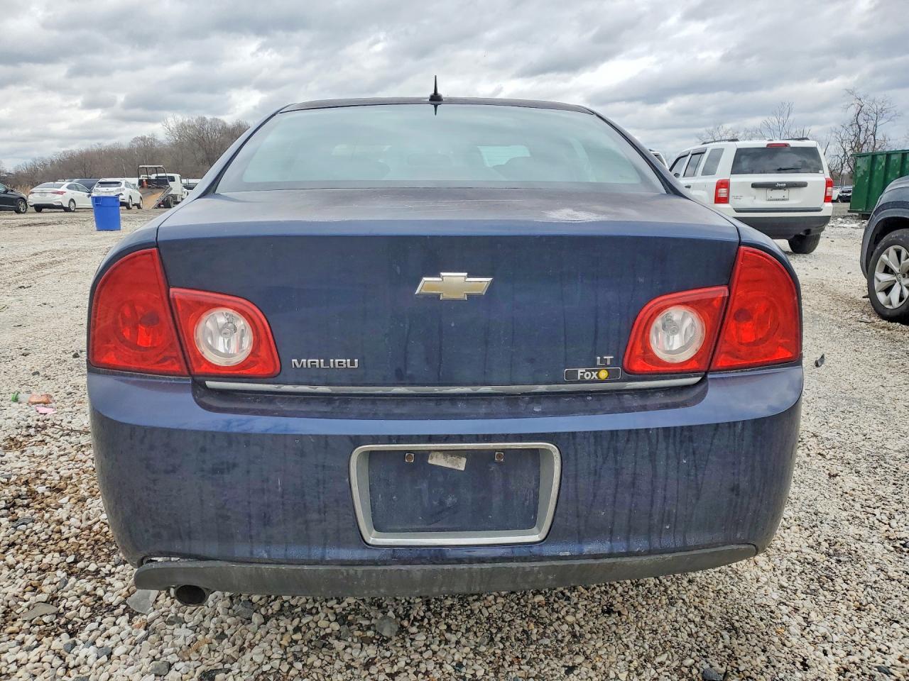 2009 Chevrolet Malibu 1lt Blue vin: 1G1ZH57B094183595