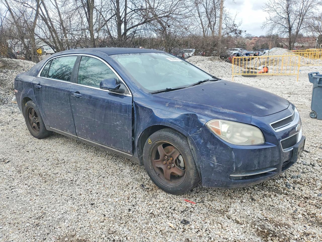 2009 Chevrolet Malibu 1lt Blue vin: 1G1ZH57B094183595