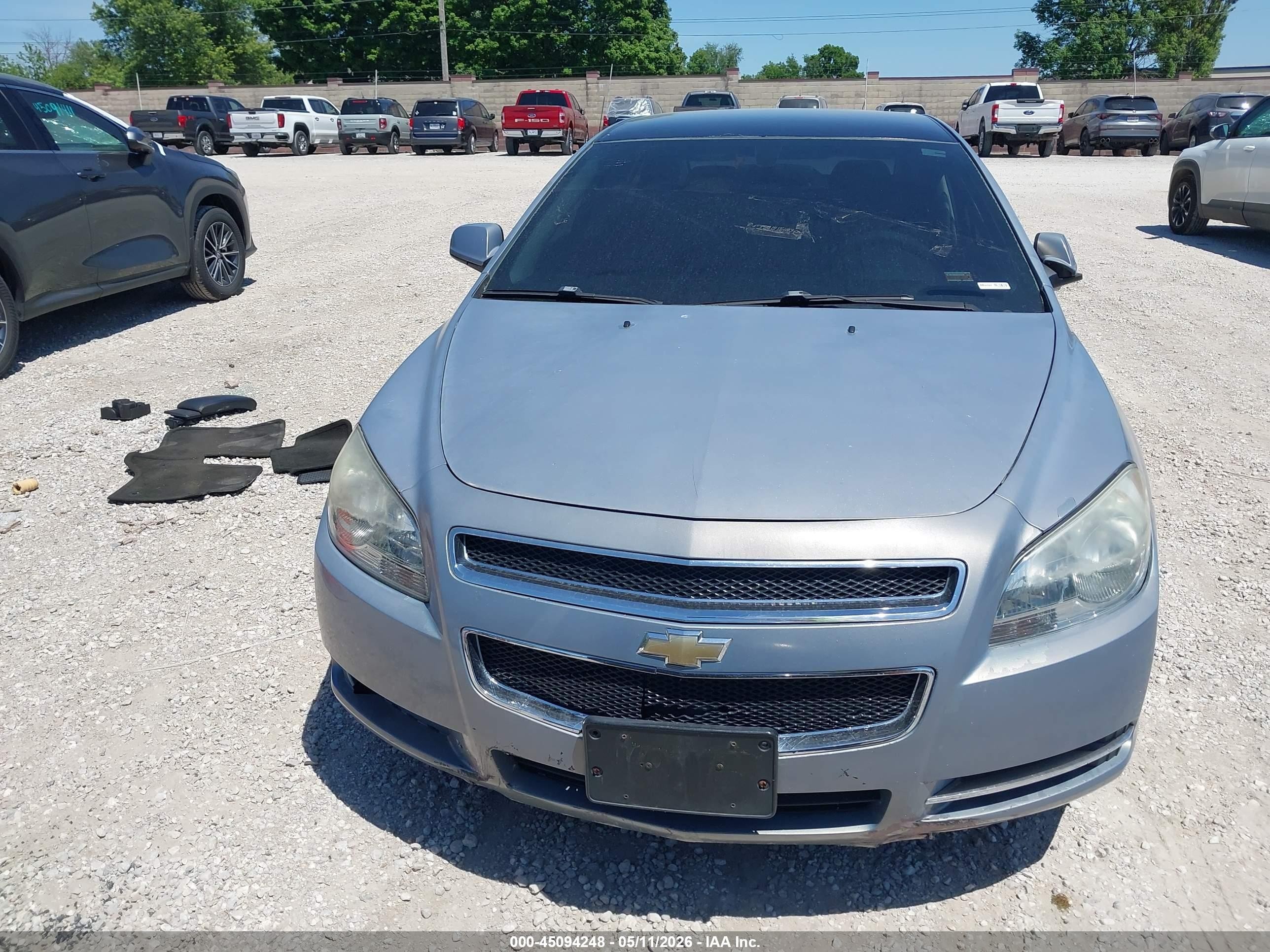 2009 Chevrolet Malibu Lt Gray vin: 1G1ZH57B09F111395
