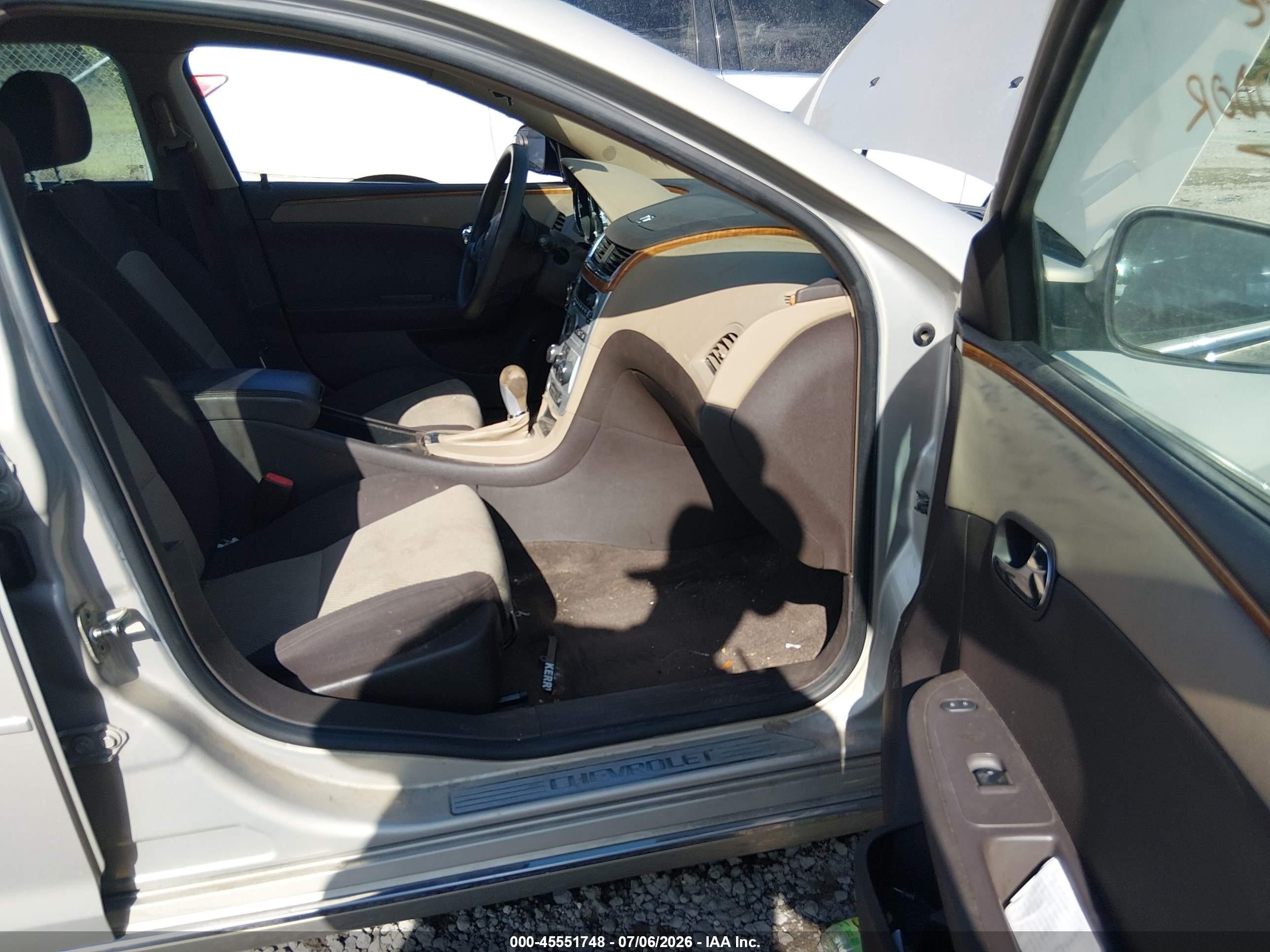2009 Chevrolet Malibu Lt Beige vin: 1G1ZH57B09F187604