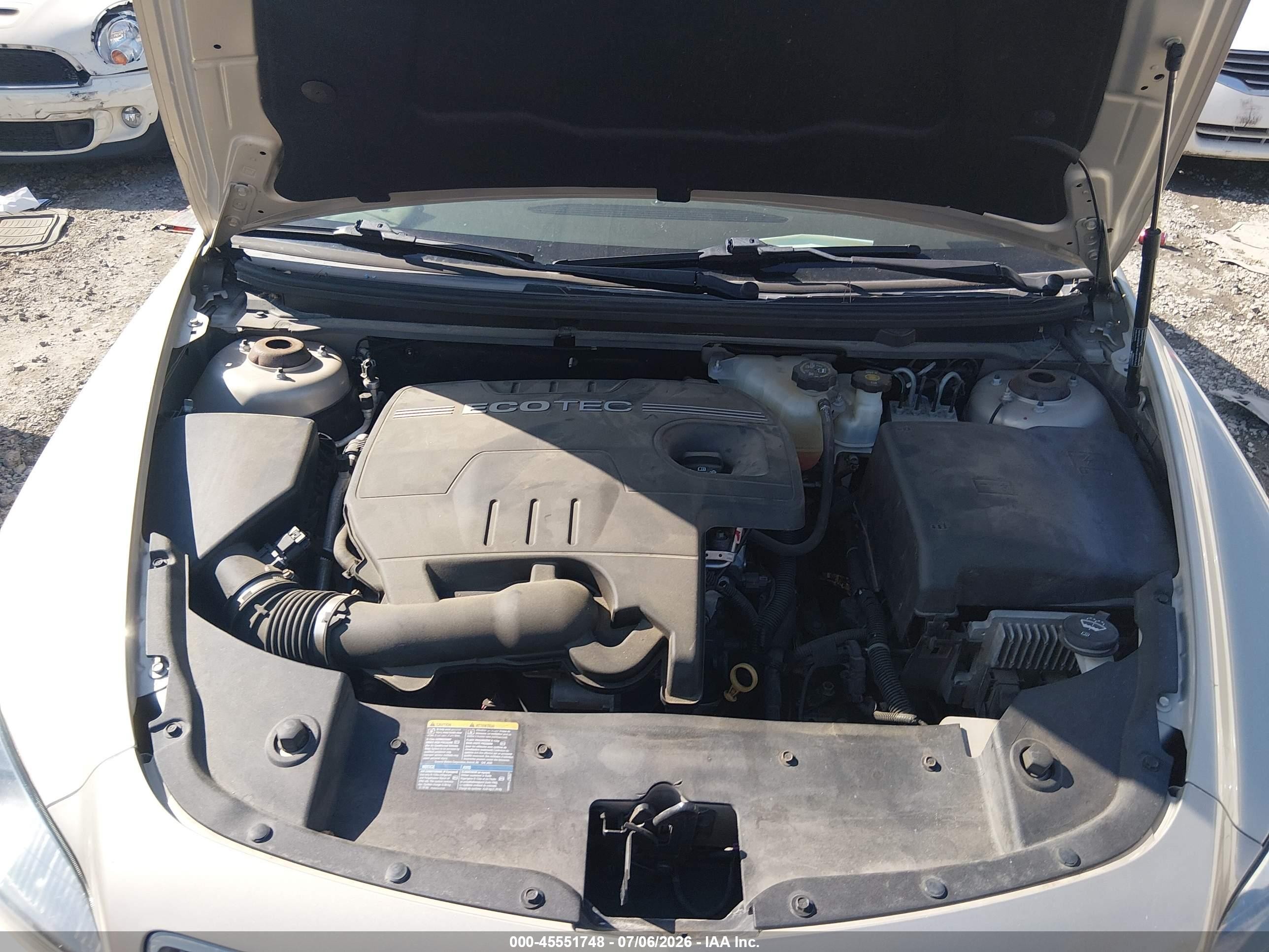 2009 Chevrolet Malibu Lt Beige vin: 1G1ZH57B09F187604