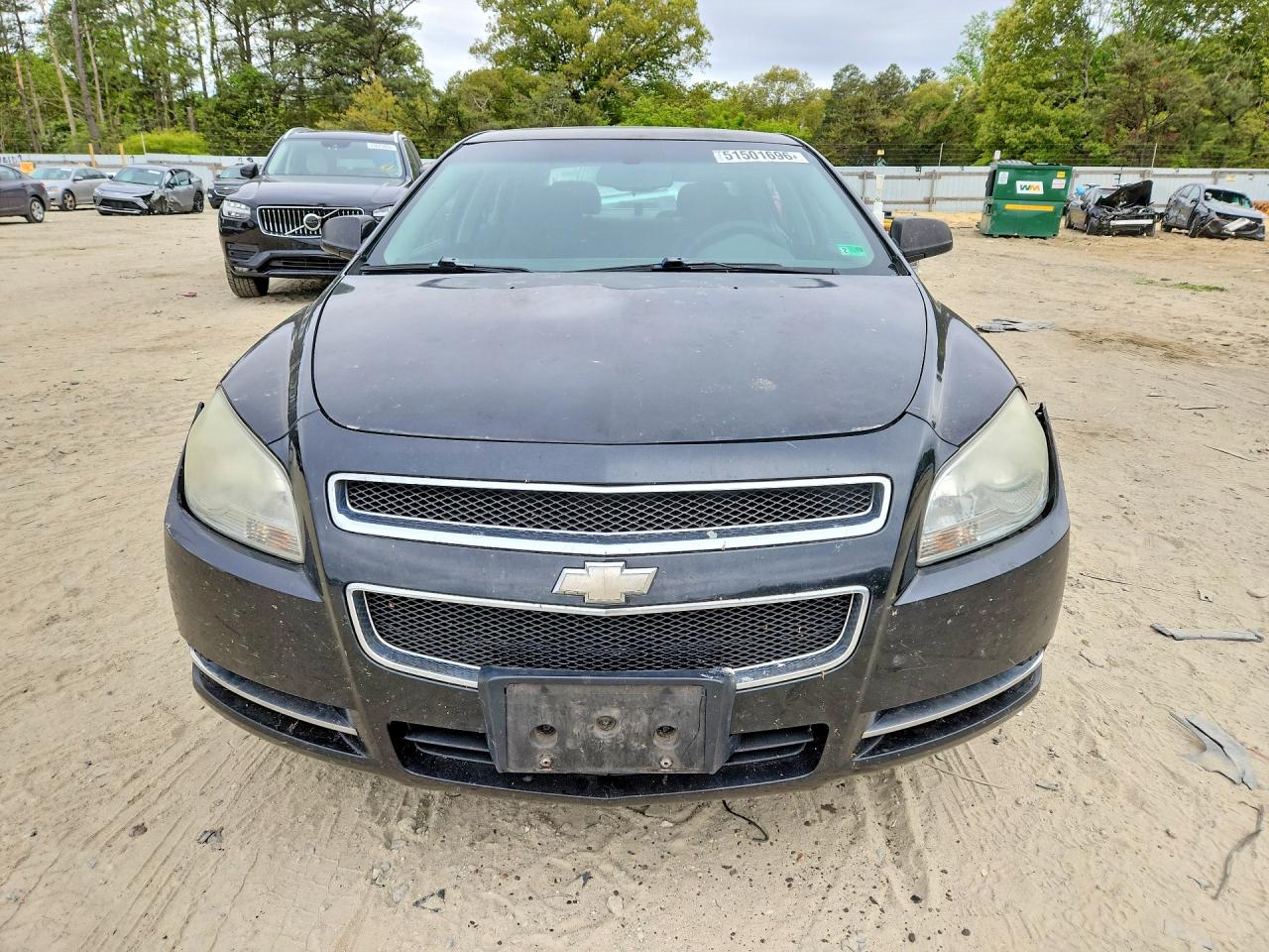2009 Chevrolet Malibu 1lt Black vin: 1G1ZH57B09F233609