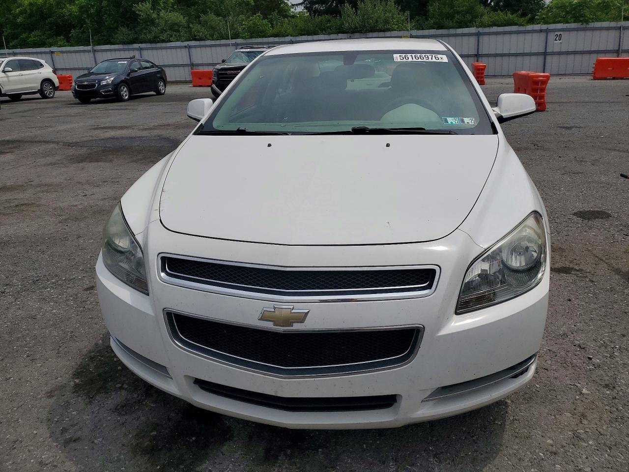 2009 Chevrolet Malibu 1lt White vin: 1G1ZH57B09F259630