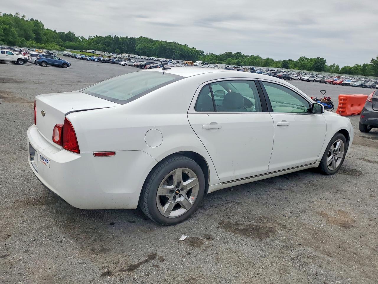 2009 Chevrolet Malibu 1lt White vin: 1G1ZH57B09F259630