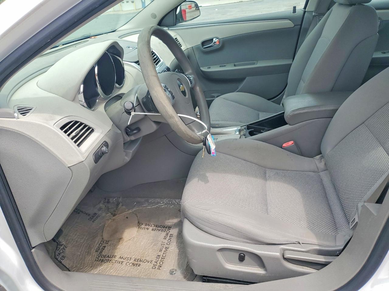 2009 Chevrolet Malibu 1lt White vin: 1G1ZH57B09F259630