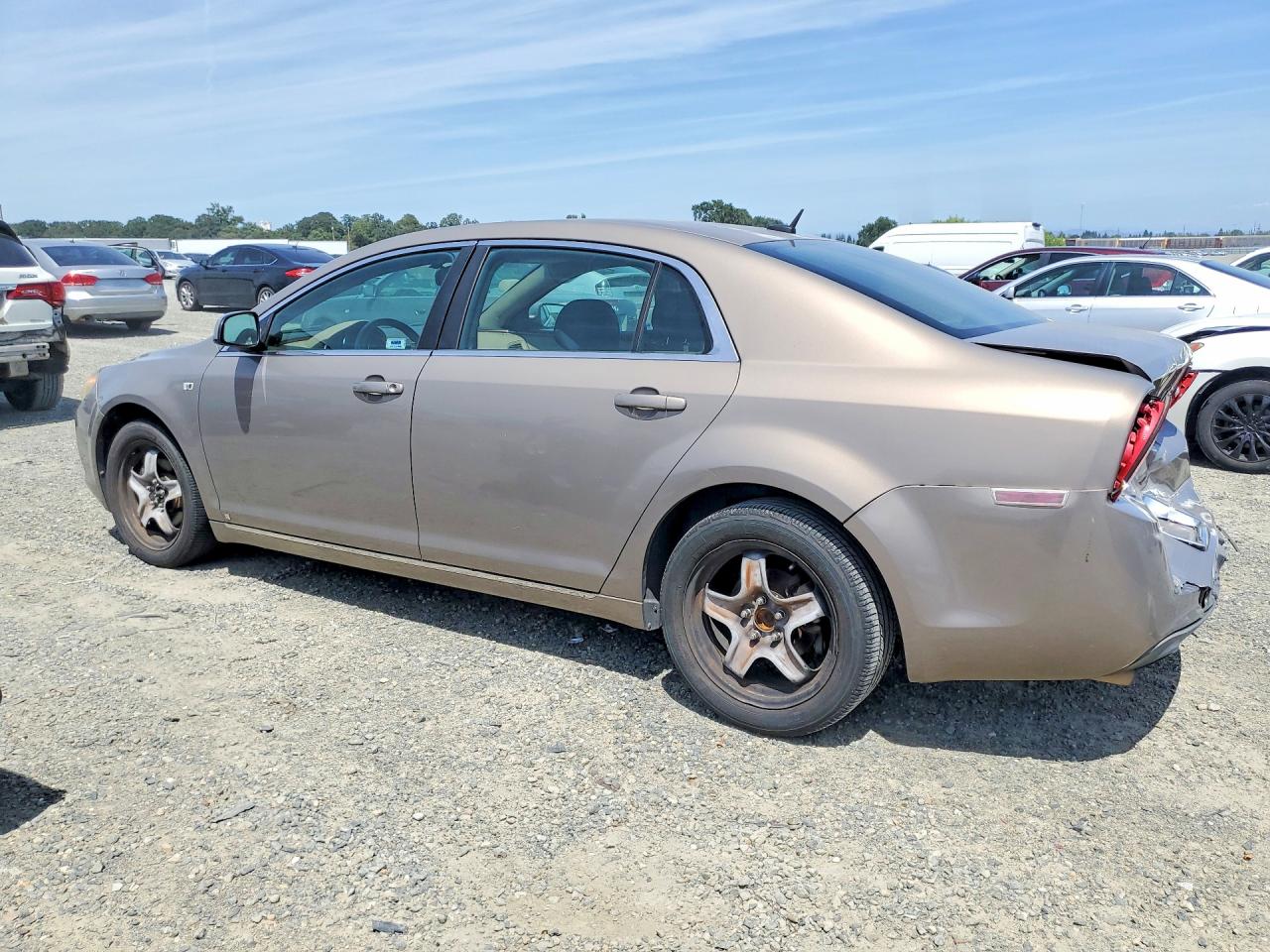 2008 Chevrolet Malibu 1lt Tan vin: 1G1ZH57B18F227560