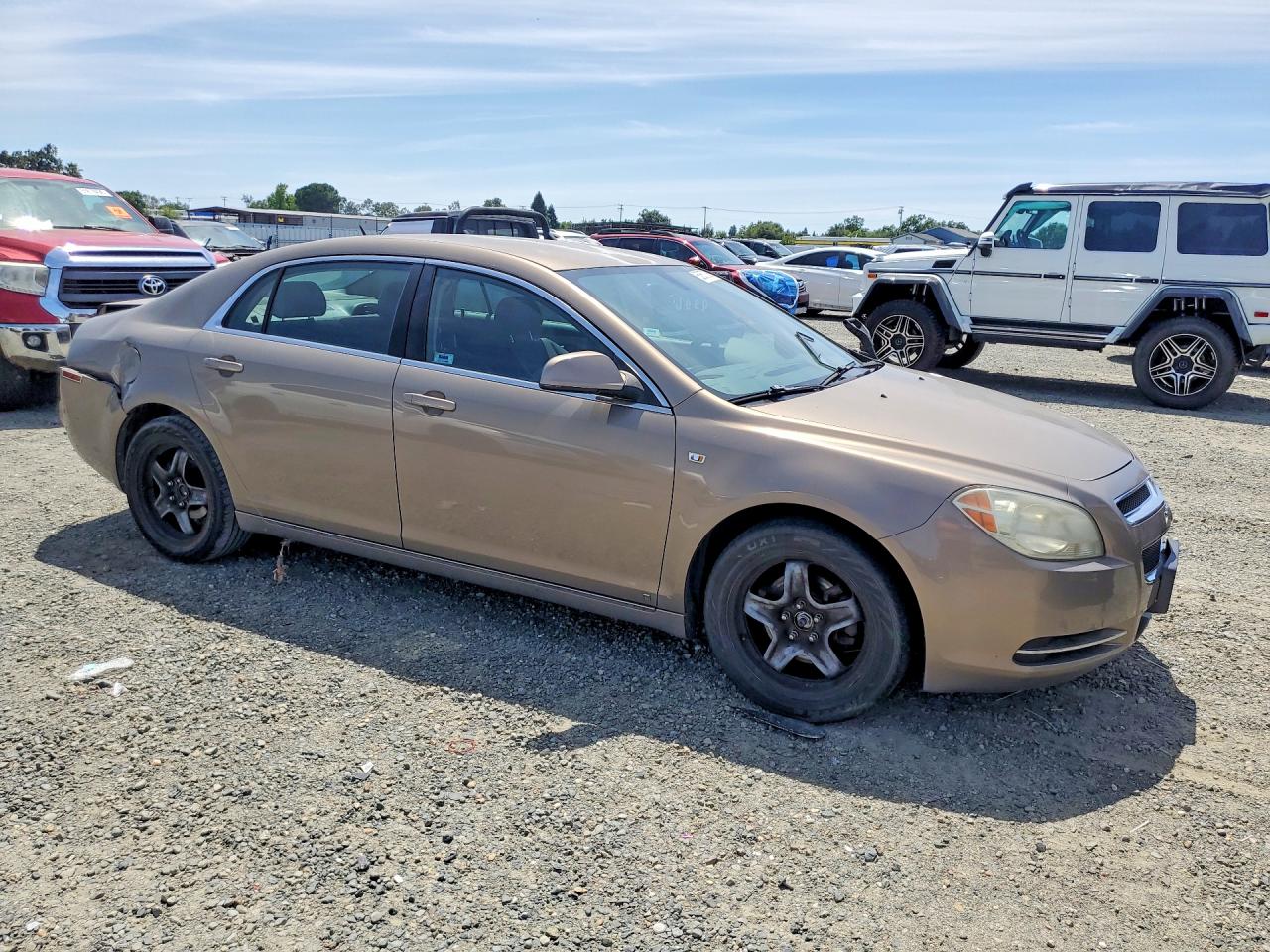 2008 Chevrolet Malibu 1lt Tan vin: 1G1ZH57B18F227560