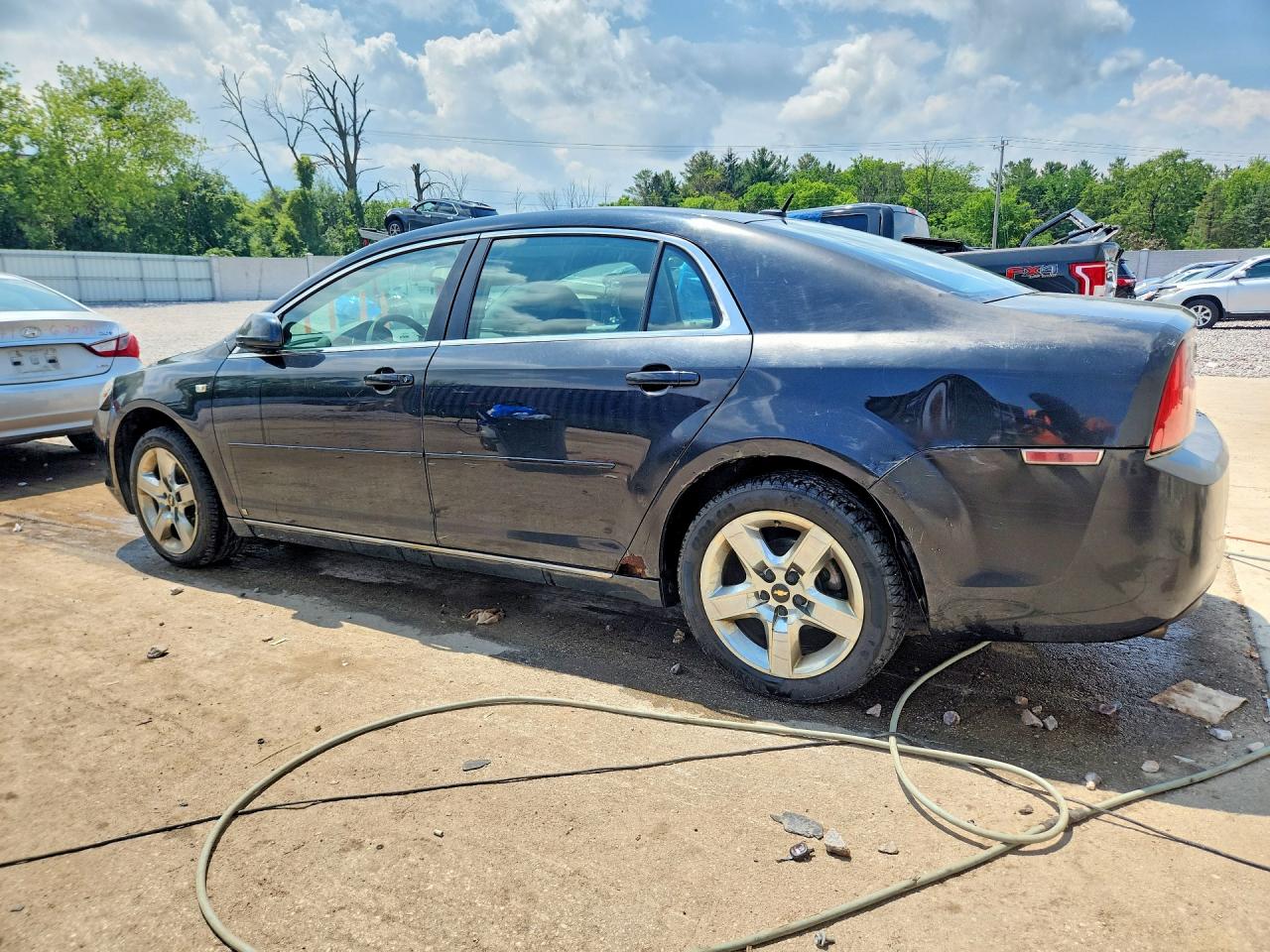 2008 Chevrolet Malibu 1lt Black vin: 1G1ZH57B18F243788