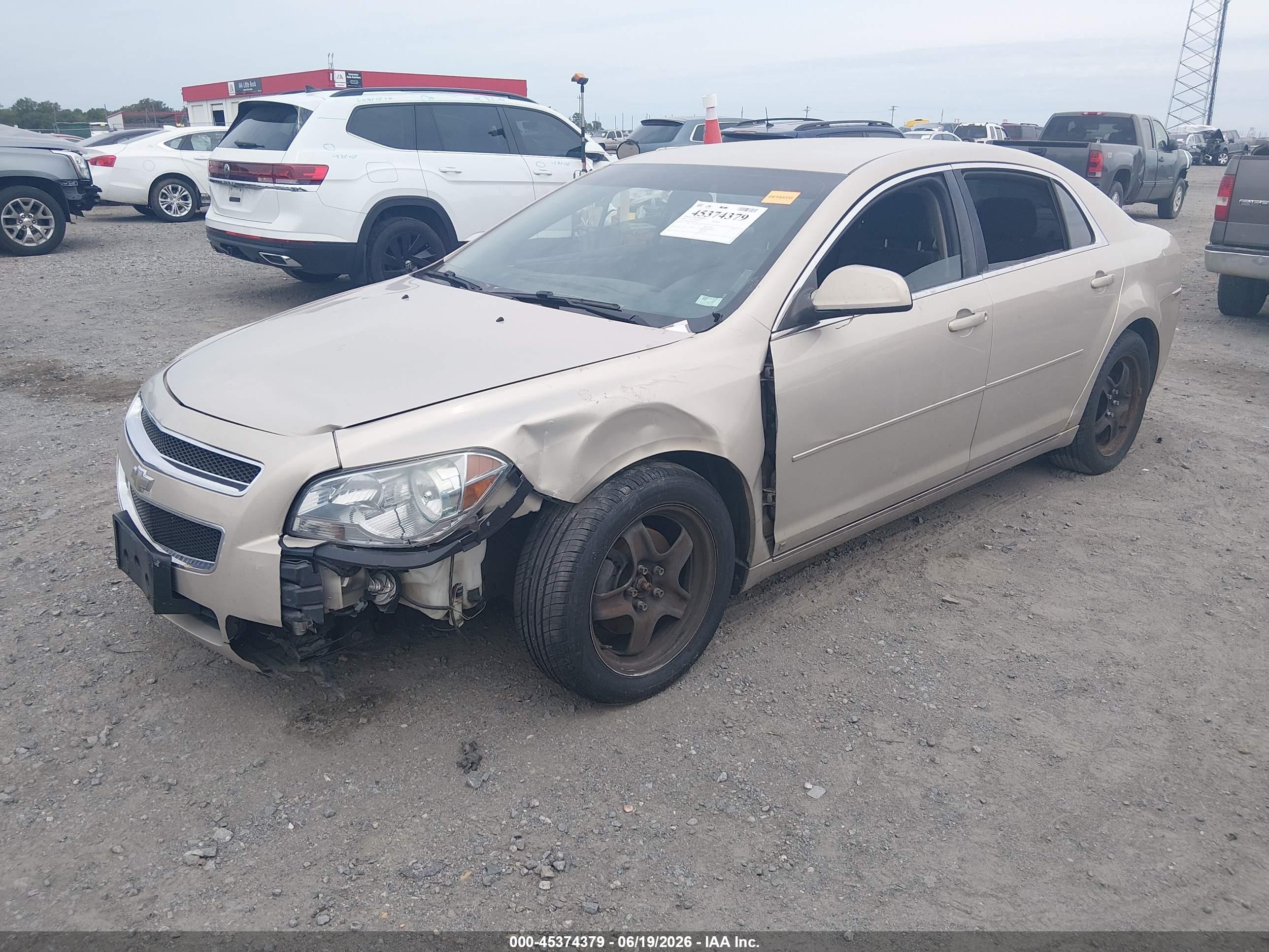 2009 Chevrolet Malibu Lt Tan vin: 1G1ZH57B19F259944