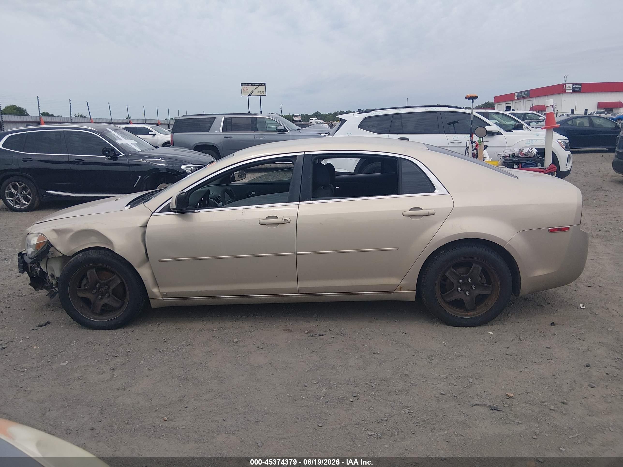 2009 Chevrolet Malibu Lt Tan vin: 1G1ZH57B19F259944