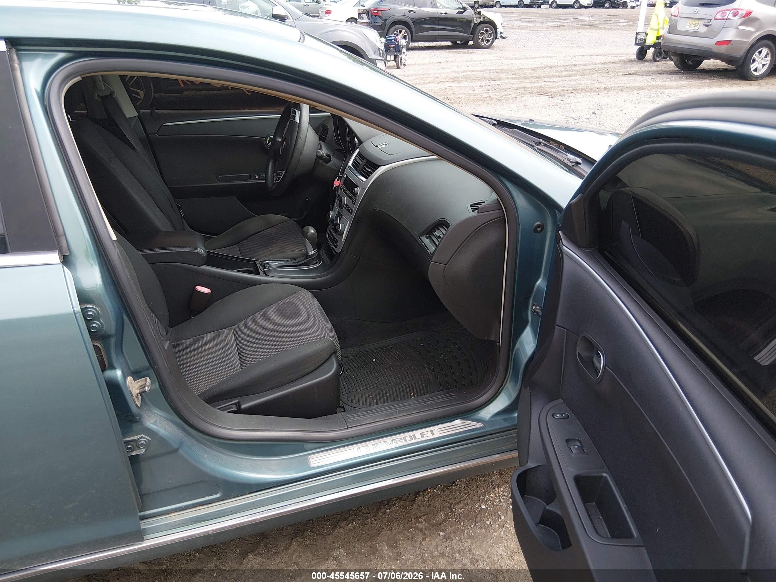 2009 Chevrolet Malibu Lt Green vin: 1G1ZH57B29F126951