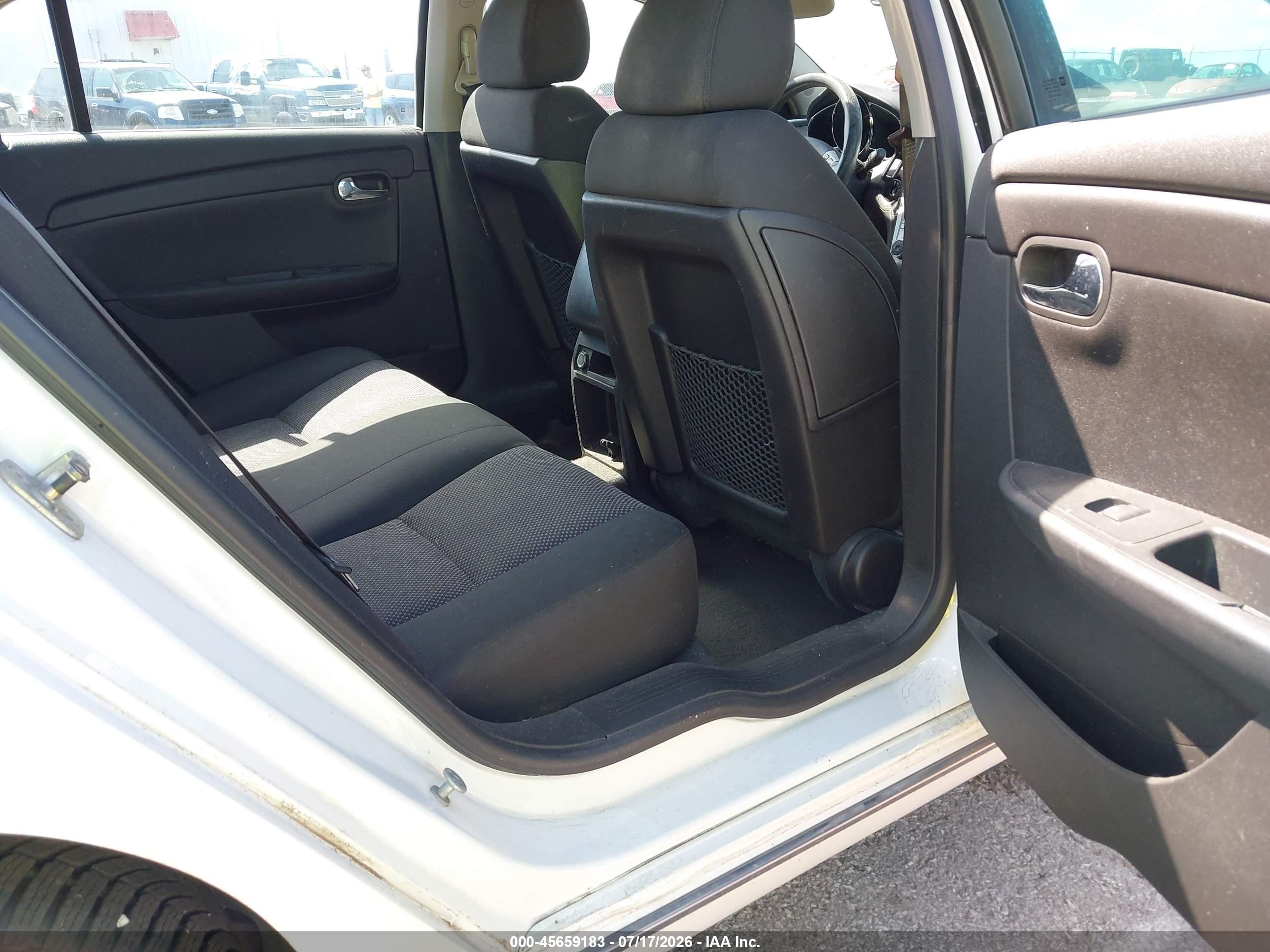 2009 Chevrolet Malibu Lt White vin: 1G1ZH57B29F151932