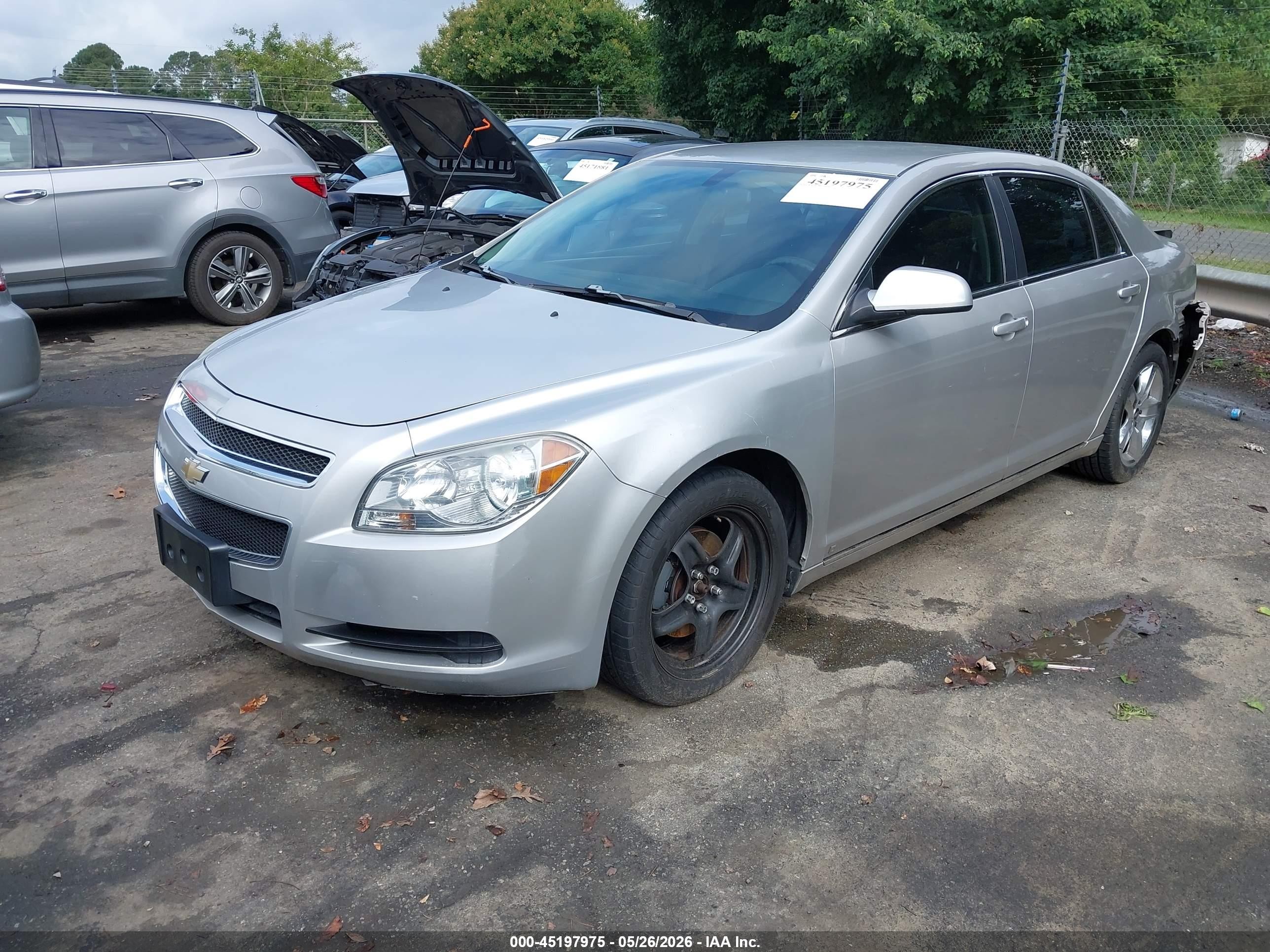 2008 Chevrolet Malibu Lt Silver vin: 1G1ZH57B38F259720