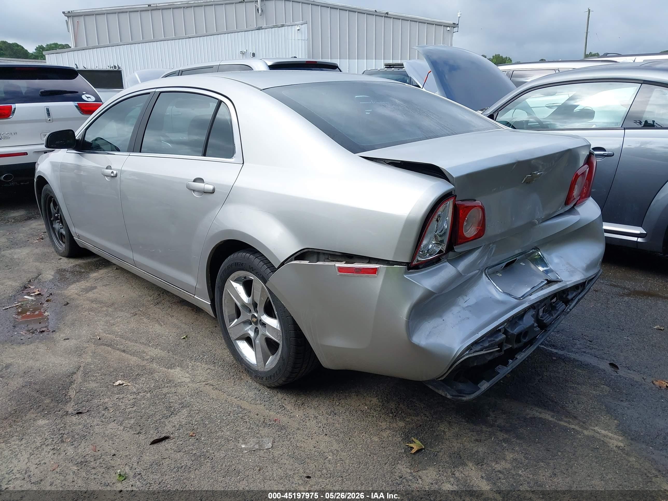 2008 Chevrolet Malibu Lt Silver vin: 1G1ZH57B38F259720