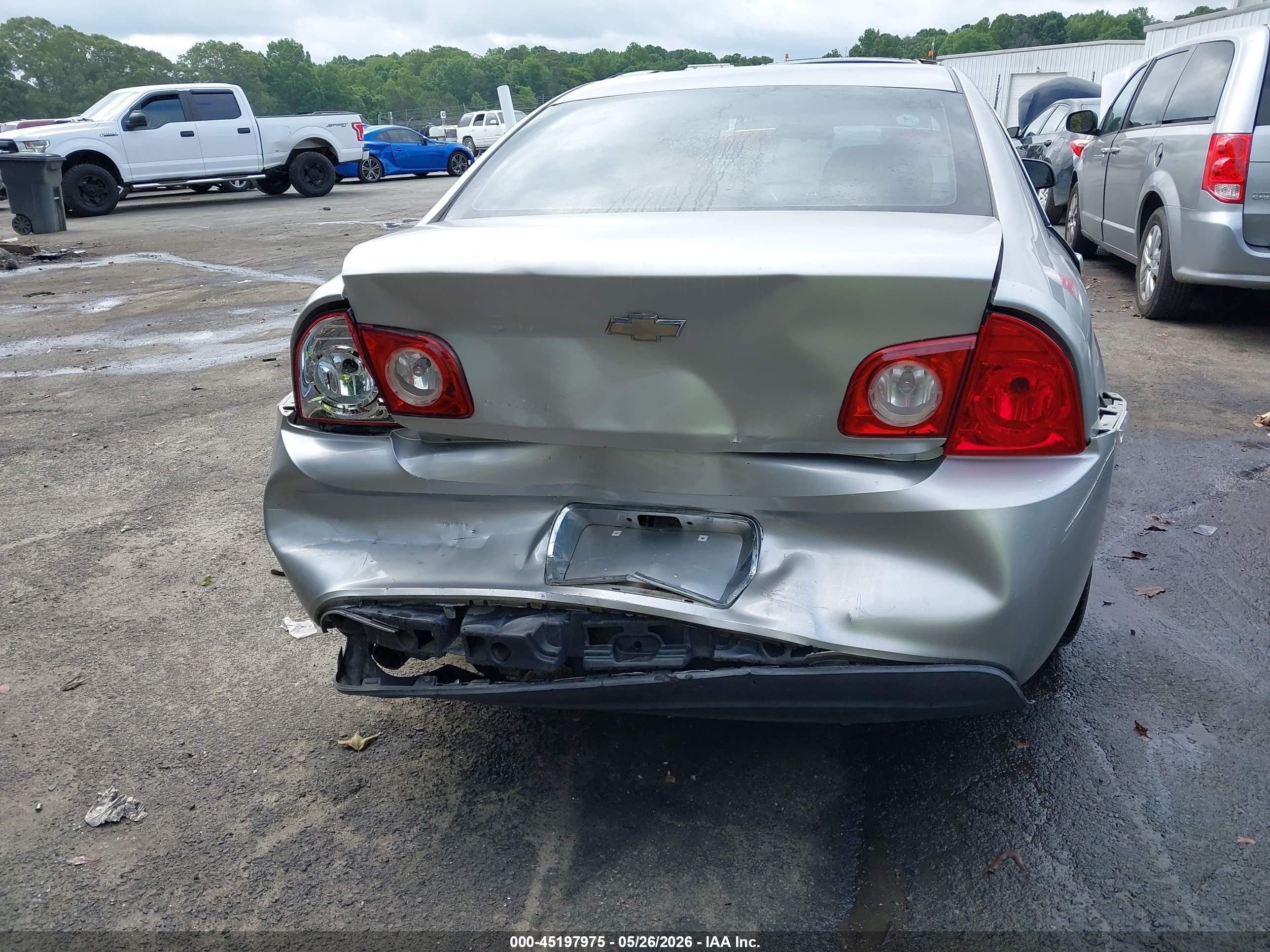 2008 Chevrolet Malibu Lt Silver vin: 1G1ZH57B38F259720