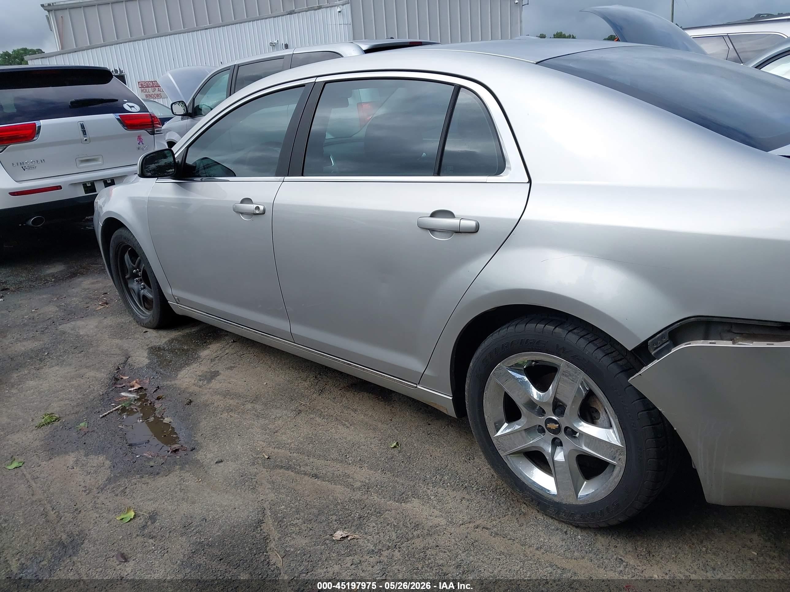 2008 Chevrolet Malibu Lt Silver vin: 1G1ZH57B38F259720