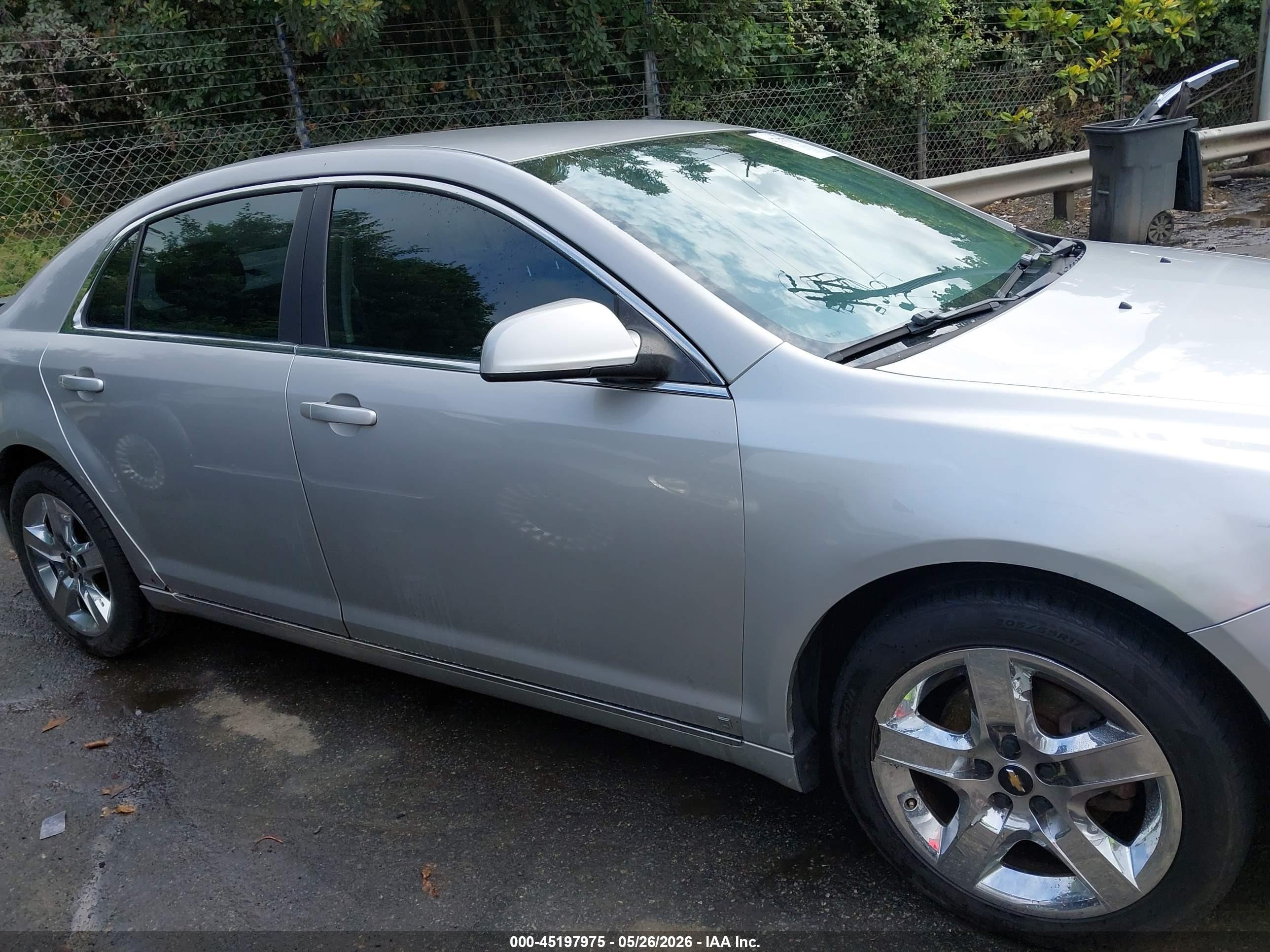 2008 Chevrolet Malibu Lt Silver vin: 1G1ZH57B38F259720