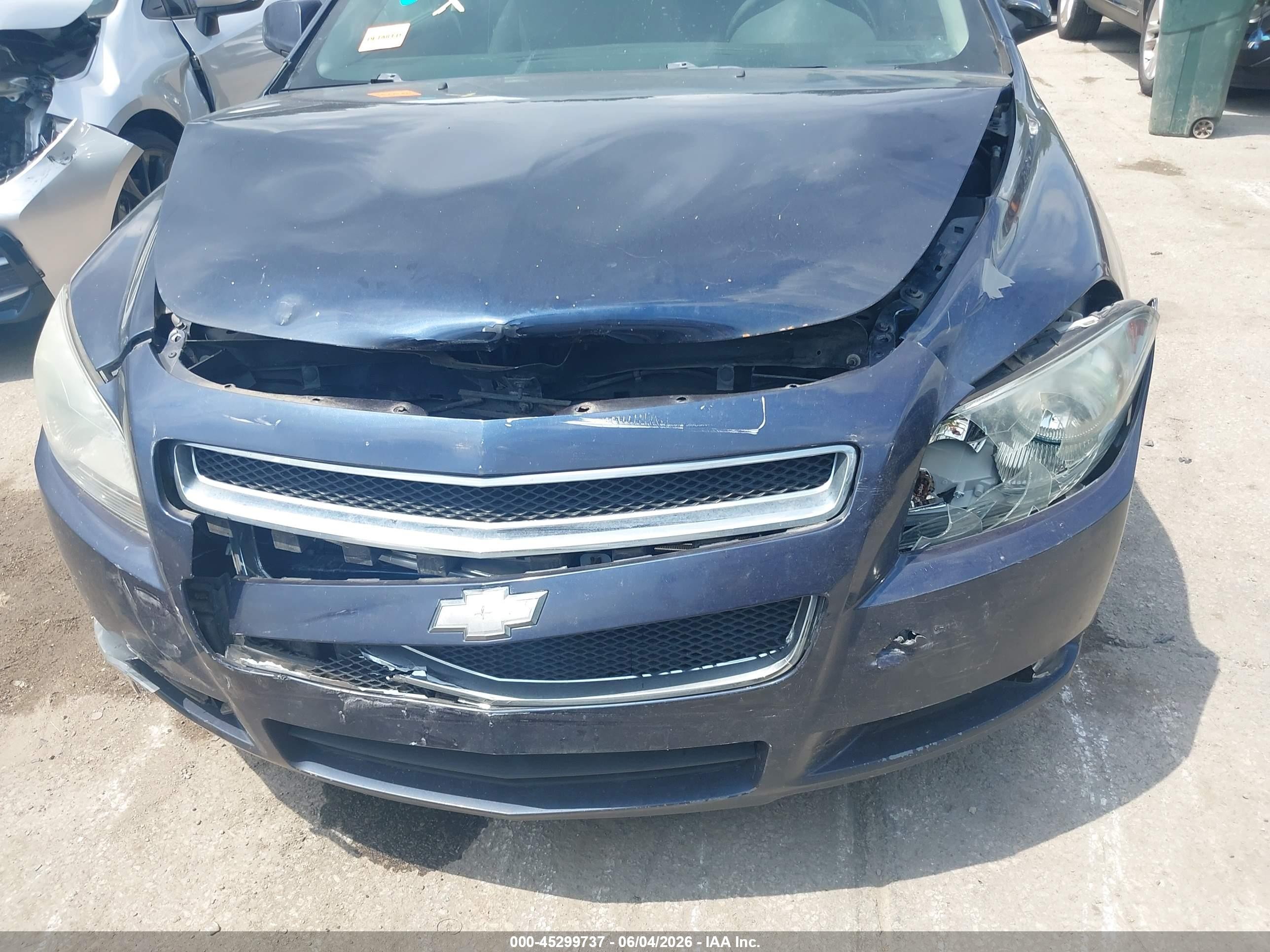 2009 Chevrolet Malibu Lt Dark Blue vin: 1G1ZH57B39F181893