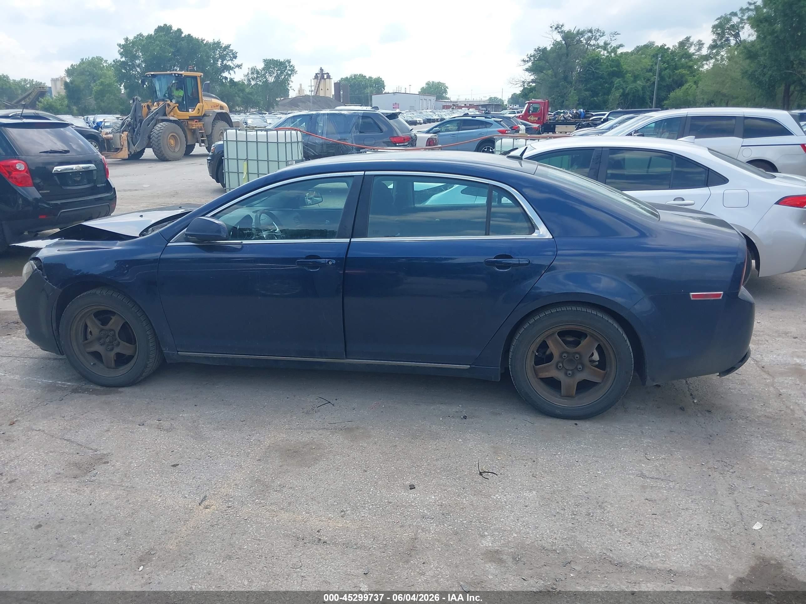 2009 Chevrolet Malibu Lt Dark Blue vin: 1G1ZH57B39F181893