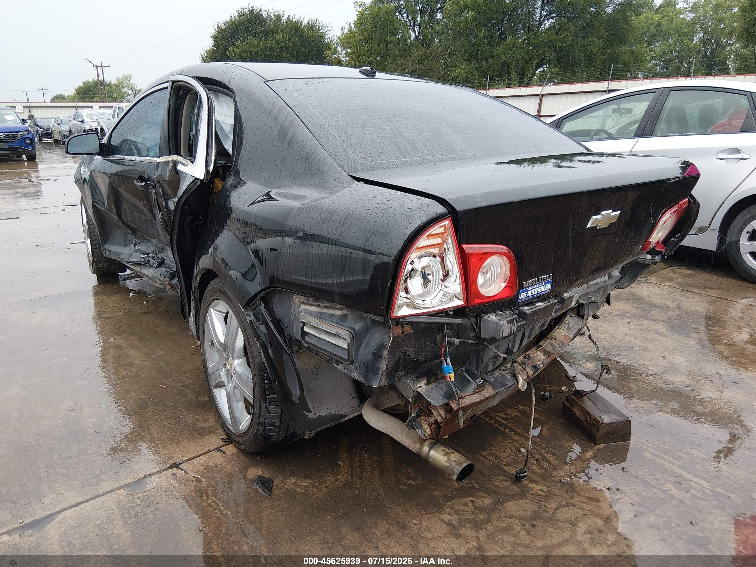 2009 Chevrolet Malibu Lt Черный vin: 1G1ZH57B39F225598