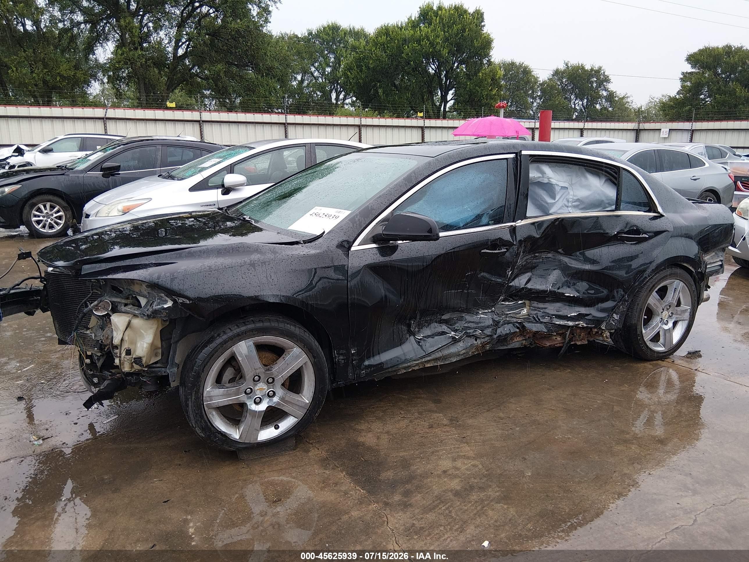 2009 Chevrolet Malibu Lt Черный vin: 1G1ZH57B39F225598