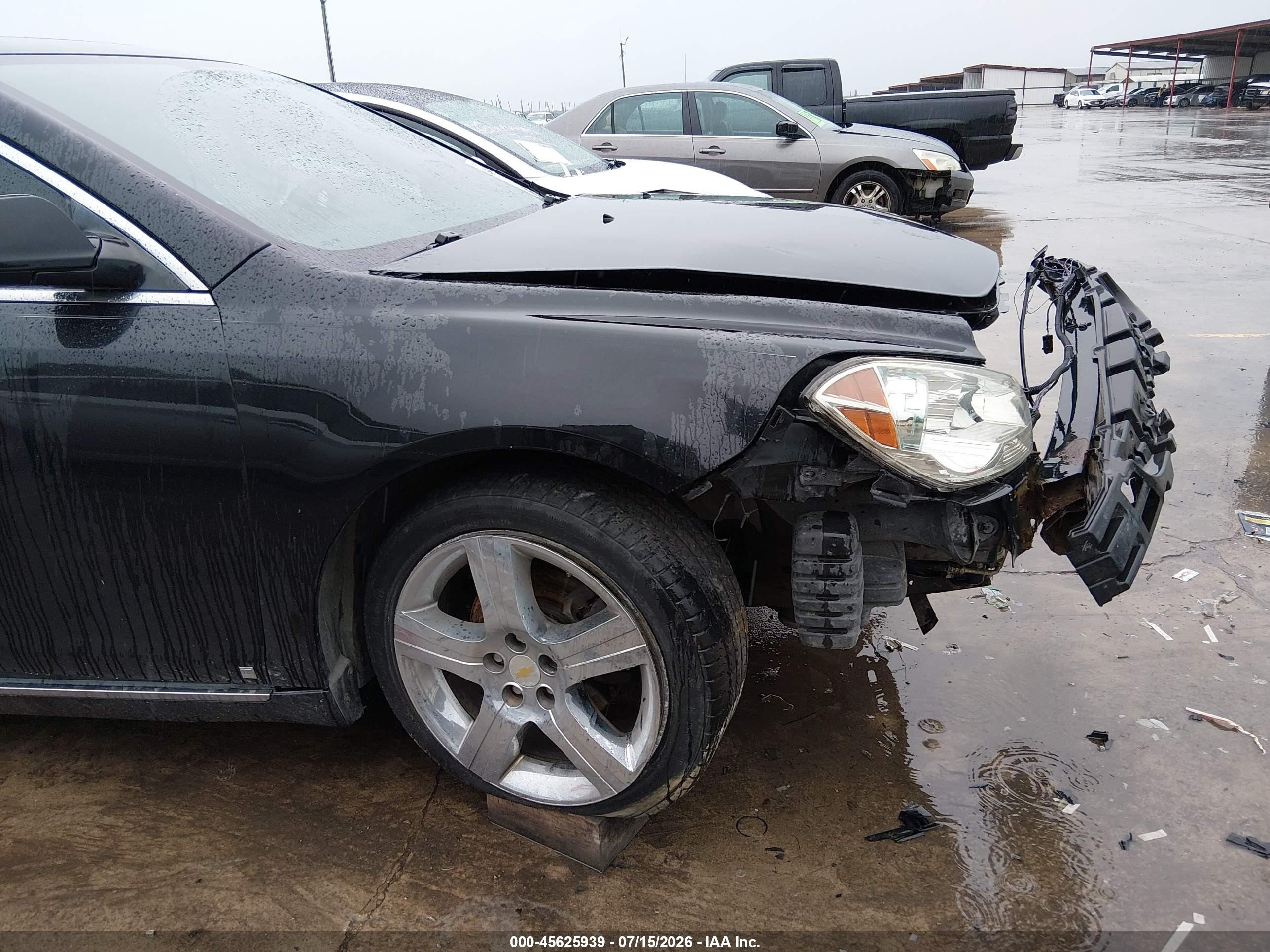 2009 Chevrolet Malibu Lt Черный vin: 1G1ZH57B39F225598