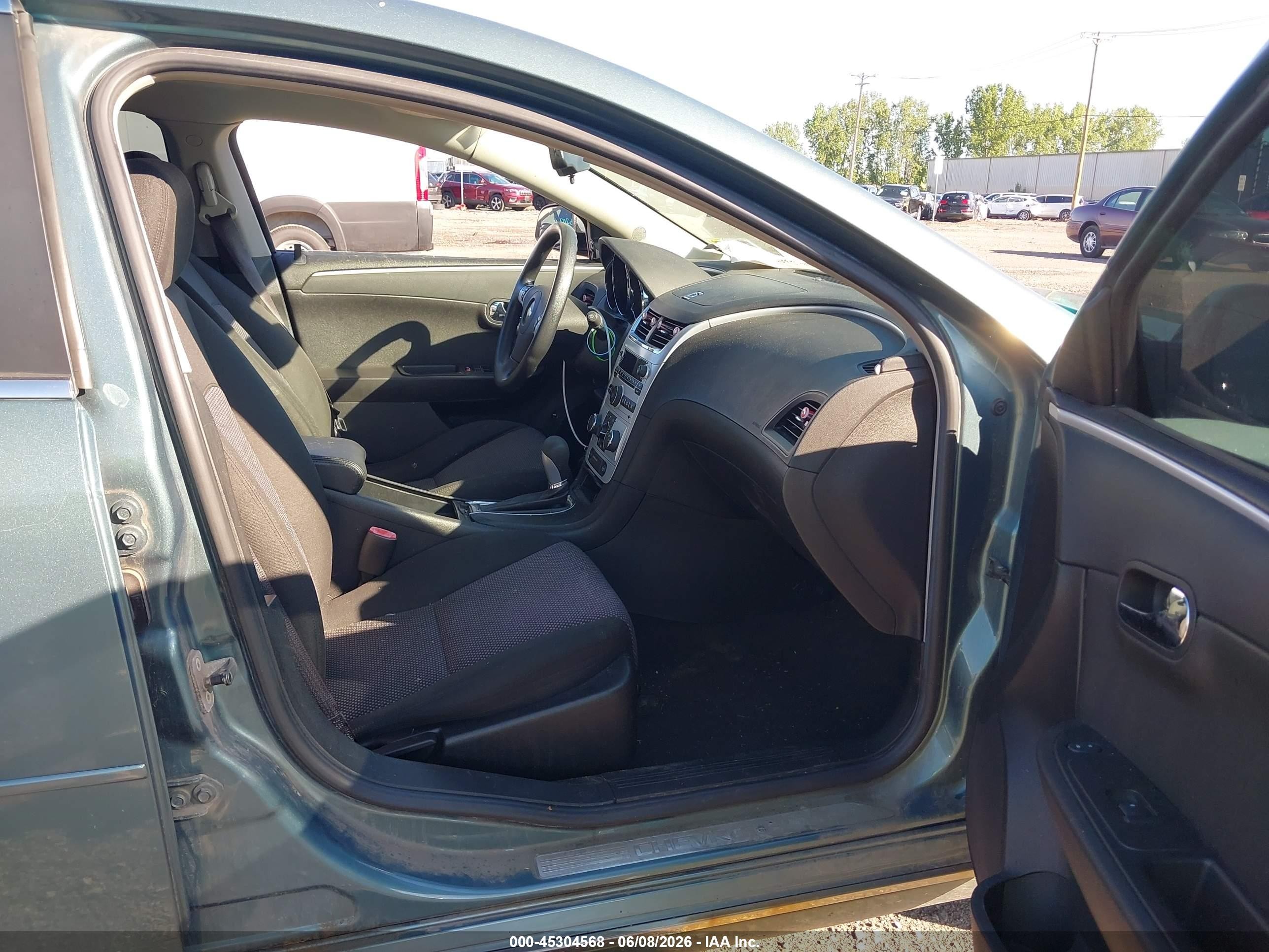 2009 Chevrolet Malibu Lt Green vin: 1G1ZH57B39F248847