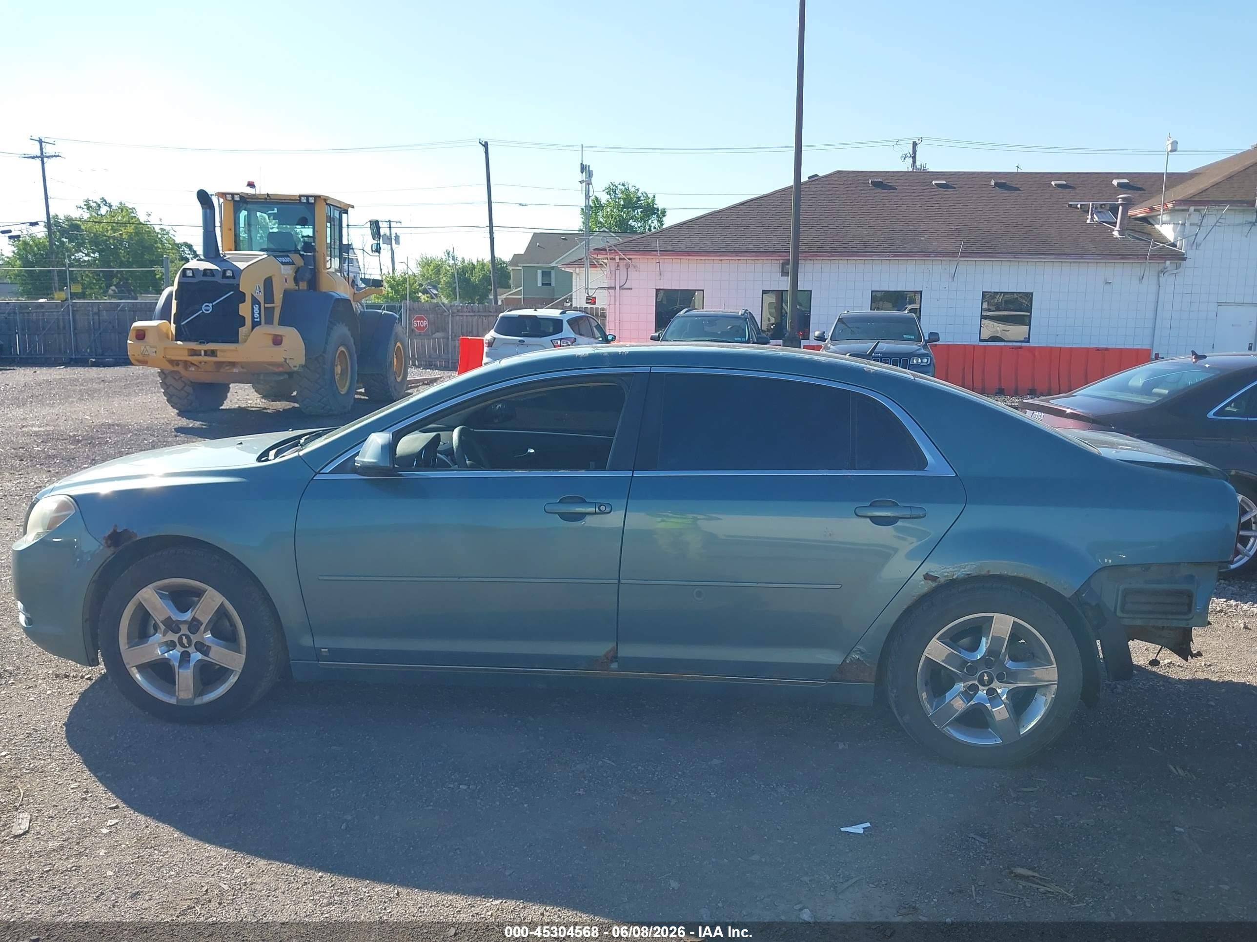 2009 Chevrolet Malibu Lt Green vin: 1G1ZH57B39F248847