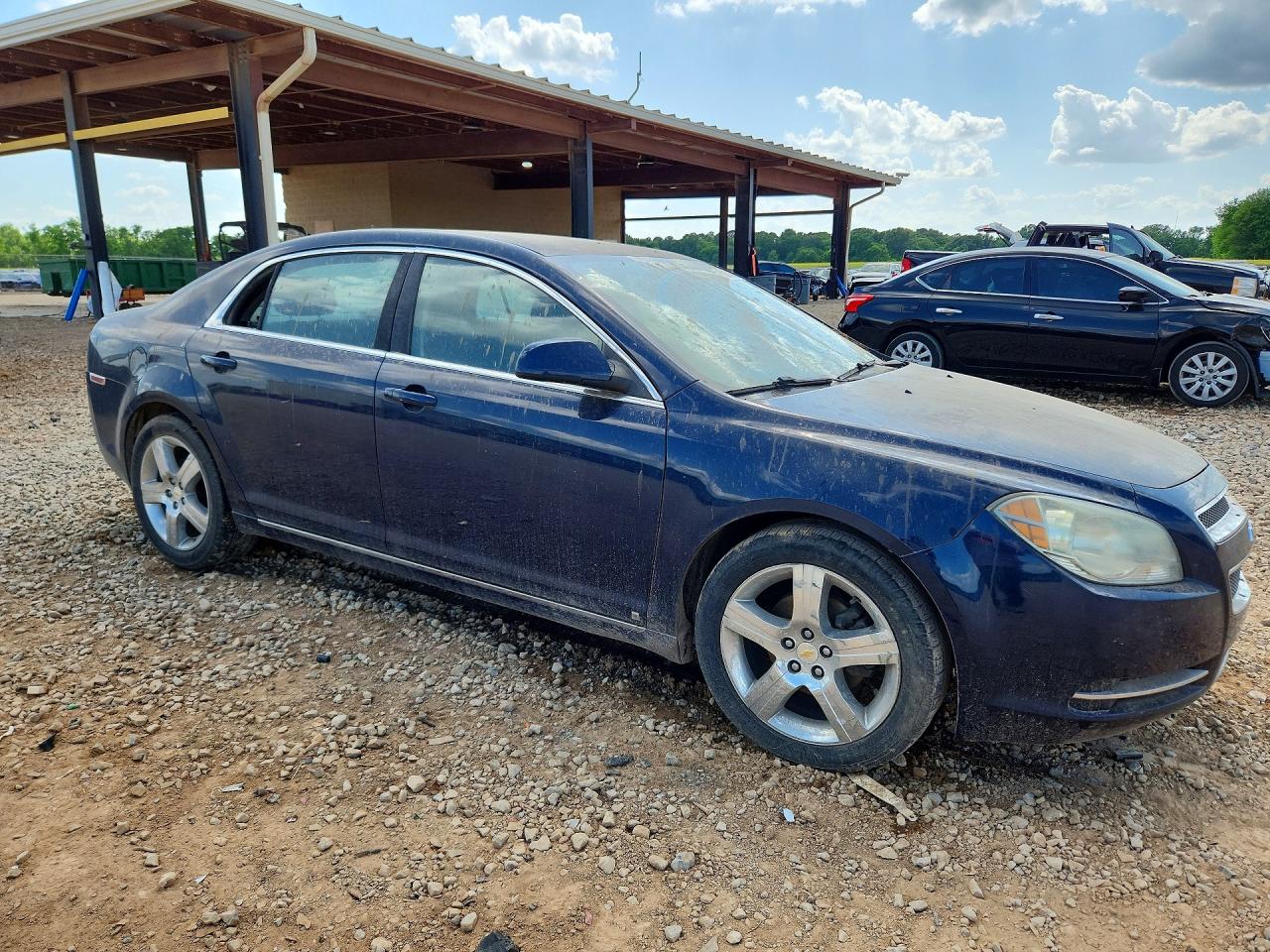 2009 Chevrolet Malibu 1lt Blue vin: 1G1ZH57B39F259220