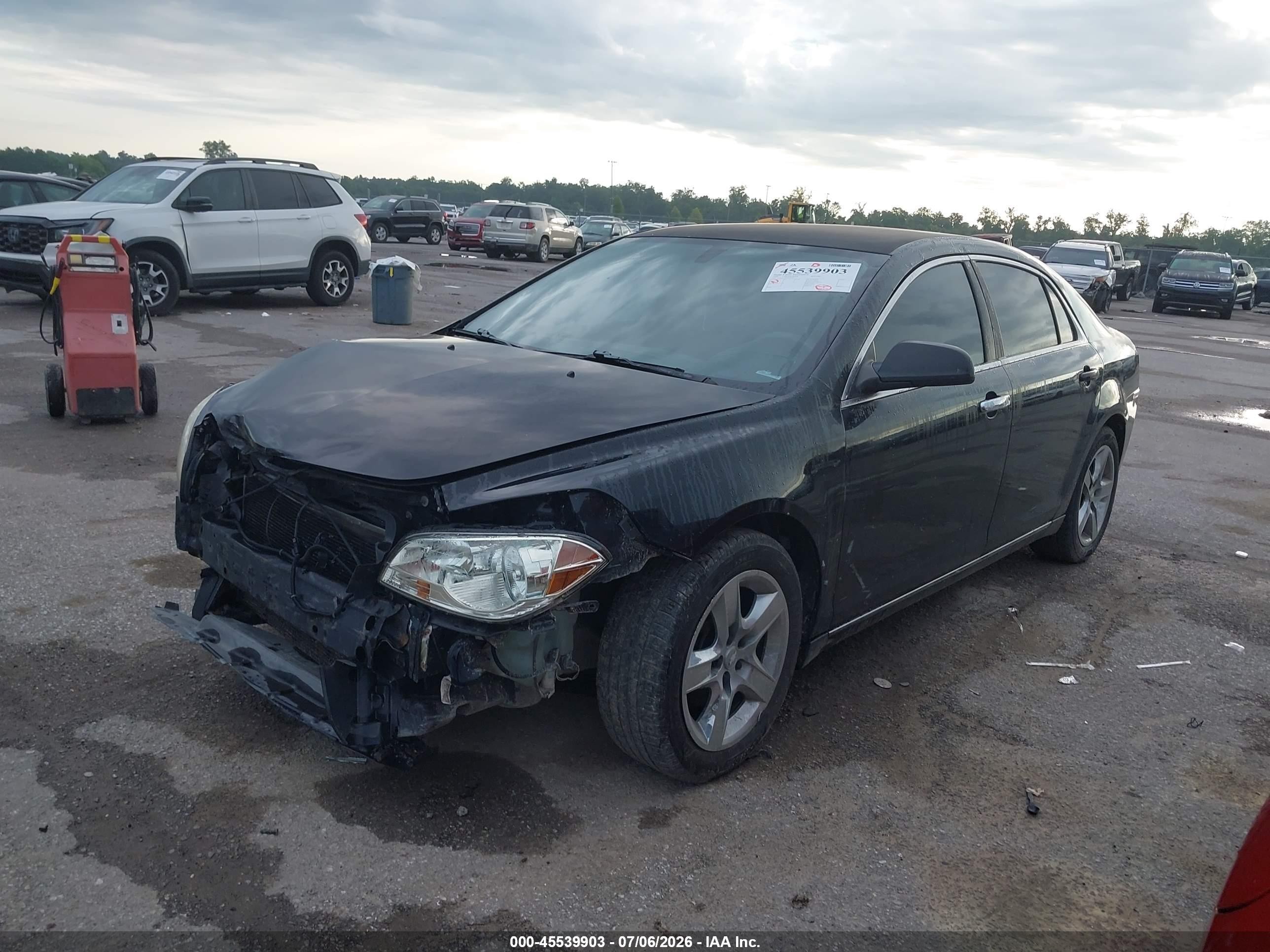 2009 Chevrolet Malibu Lt Black vin: 1G1ZH57B494189707