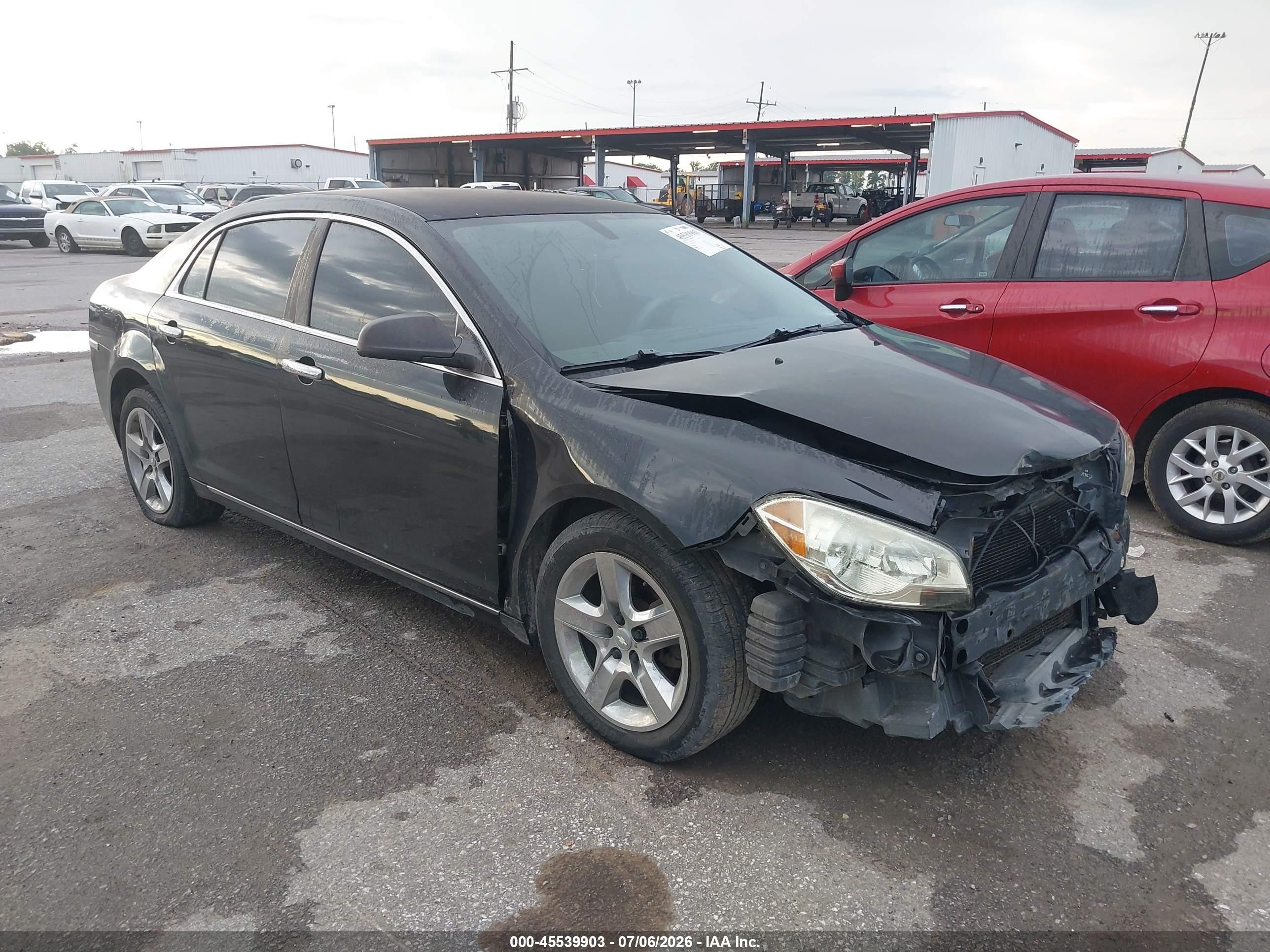 2009 Chevrolet Malibu Lt Black vin: 1G1ZH57B494189707
