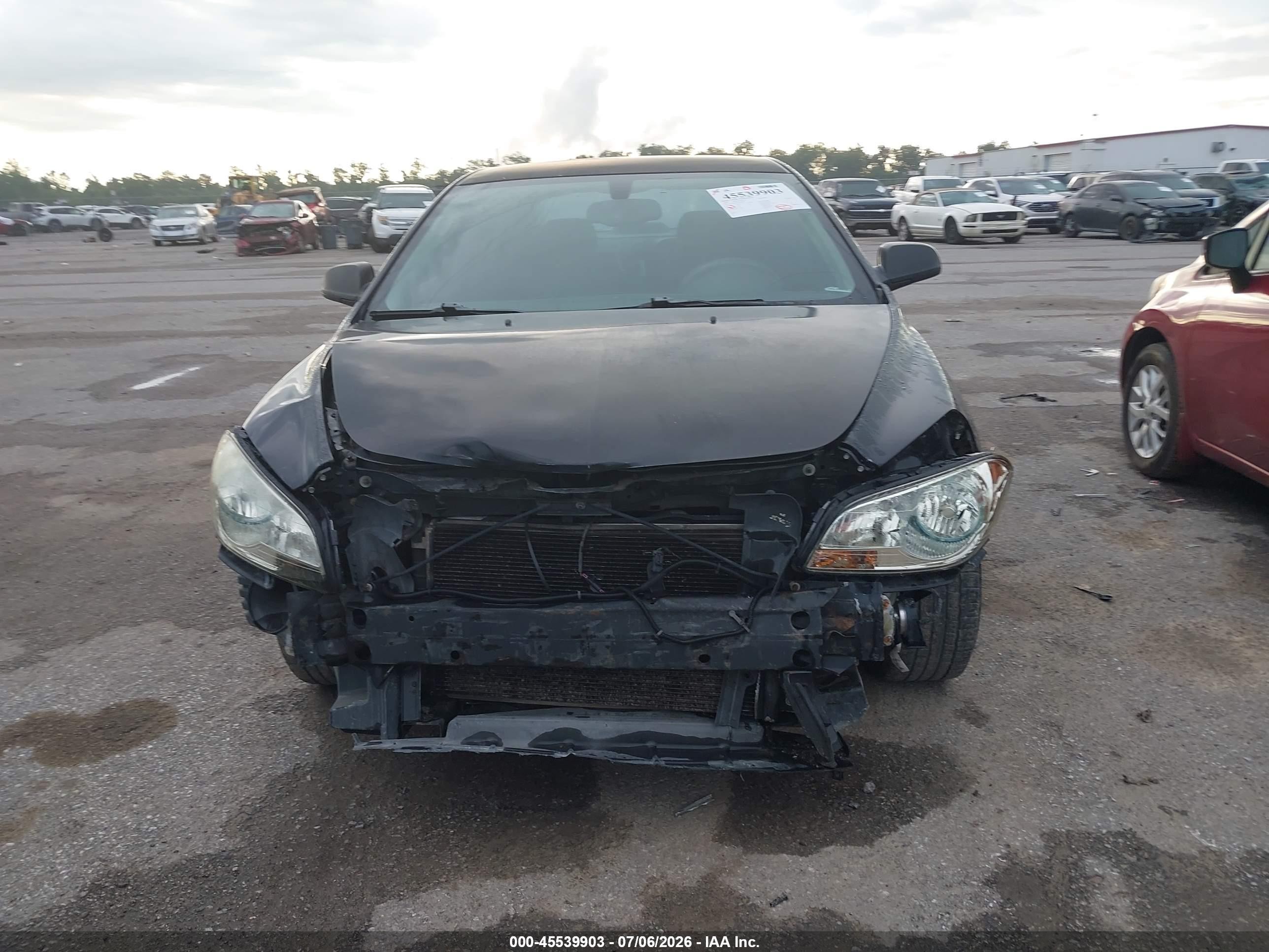 2009 Chevrolet Malibu Lt Black vin: 1G1ZH57B494189707