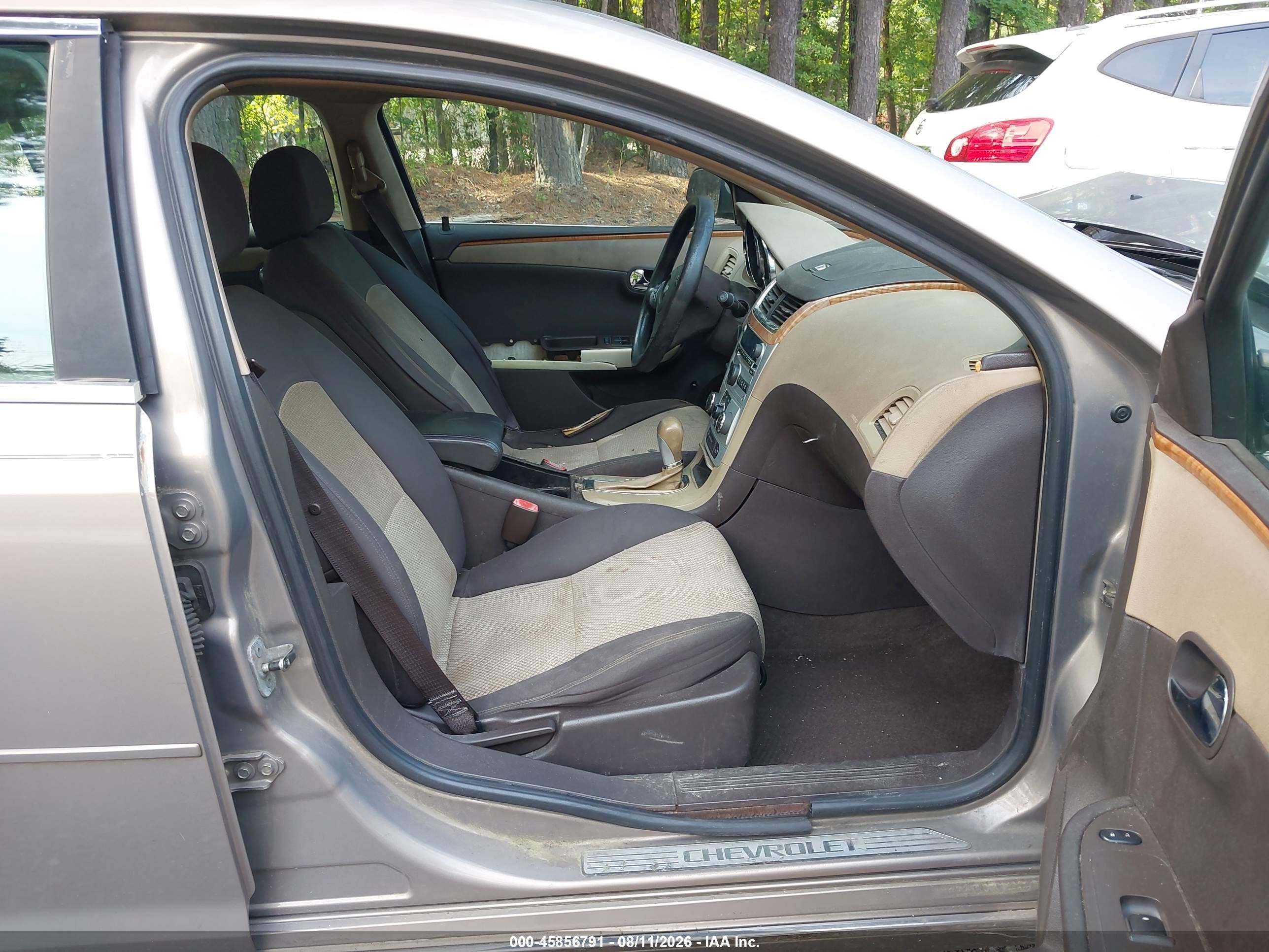 2008 Chevrolet Malibu Lt Коричневый vin: 1G1ZH57B58F175169