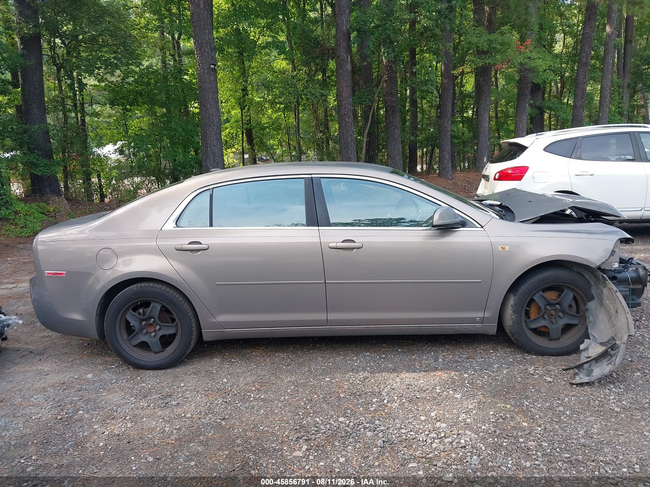 2008 Chevrolet Malibu Lt Коричневый vin: 1G1ZH57B58F175169