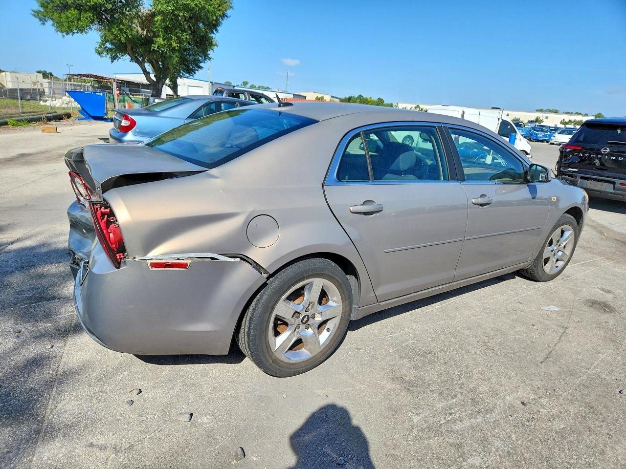 2008 Chevrolet Malibu 1lt Brown vin: 1G1ZH57B58F183479