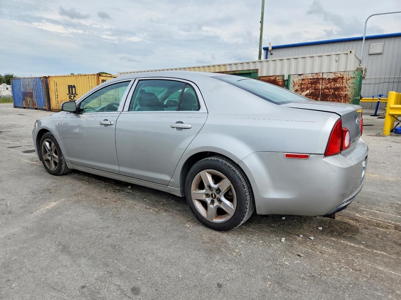2008 Chevrolet Malibu 1lt Silver vin: 1G1ZH57B58F203634