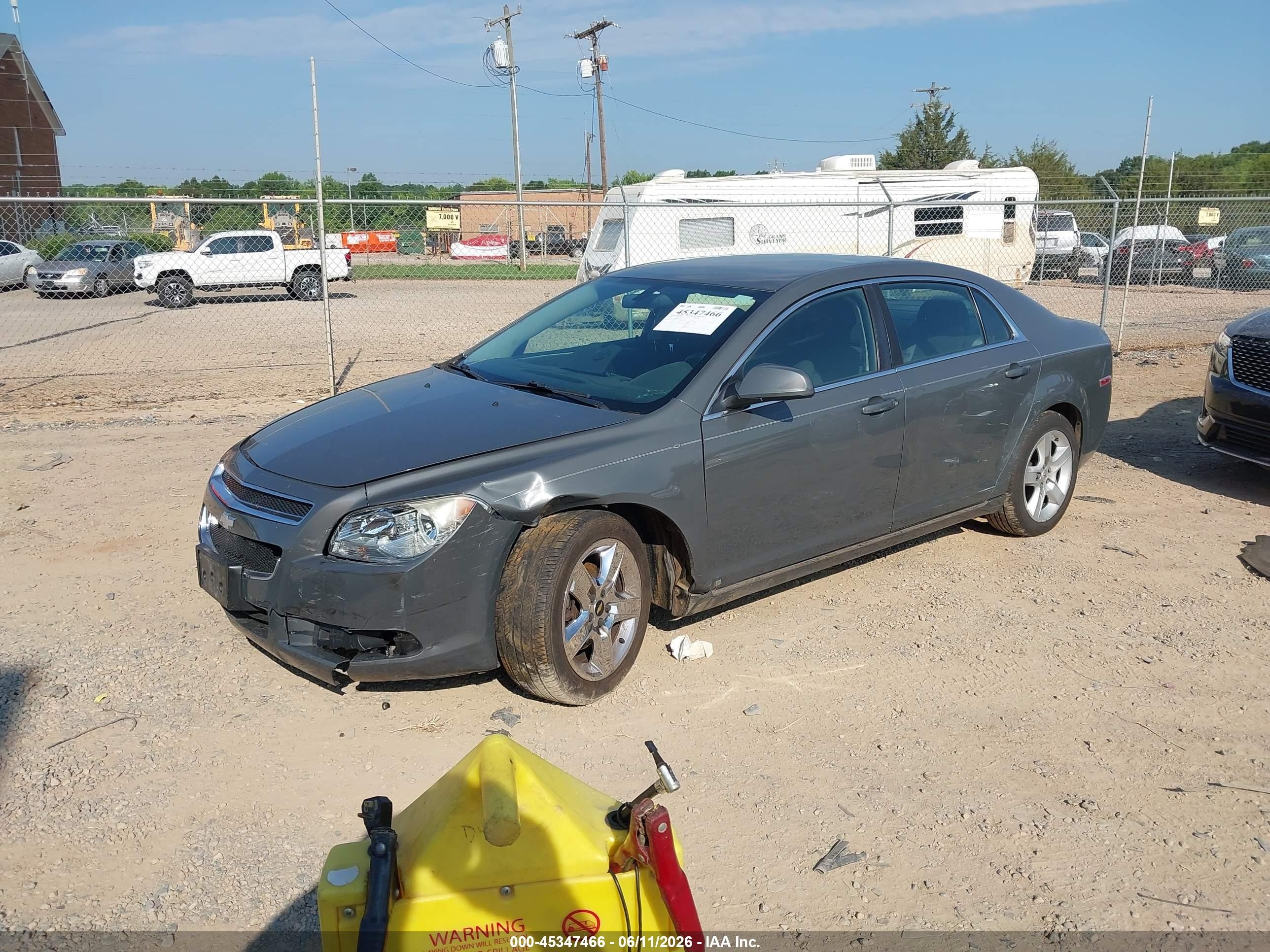 2009 Chevrolet Malibu Lt Gray vin: 1G1ZH57B59F142142